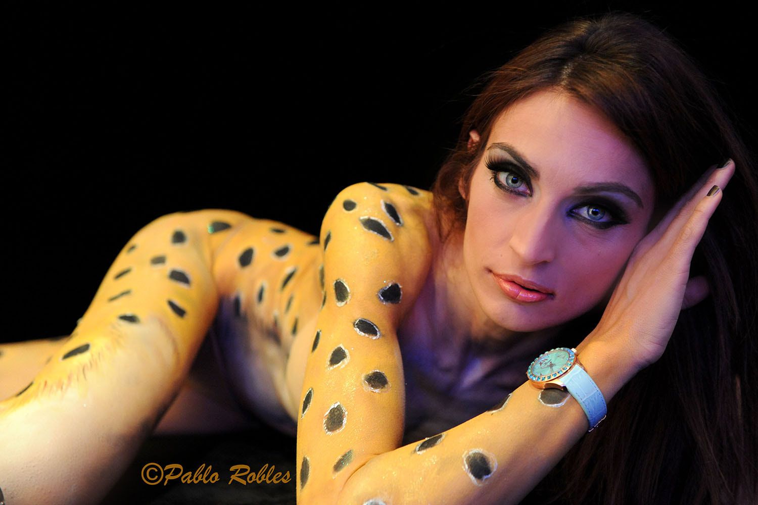 Nikon D3 sample photo. Female leopard photography