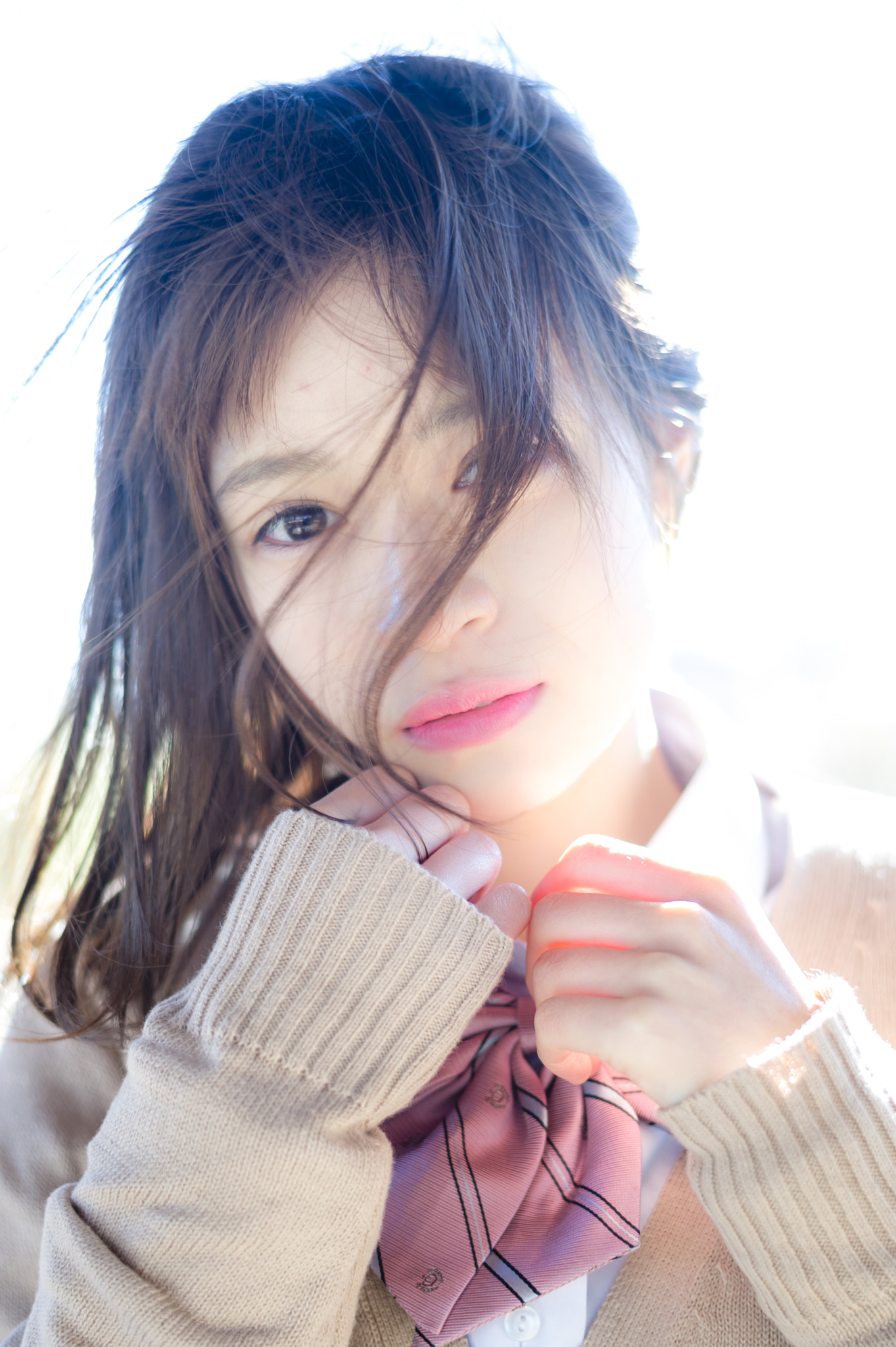 Nikon D3S + Nikon AF-S Nikkor 58mm F1.4G sample photo. Her wind photography