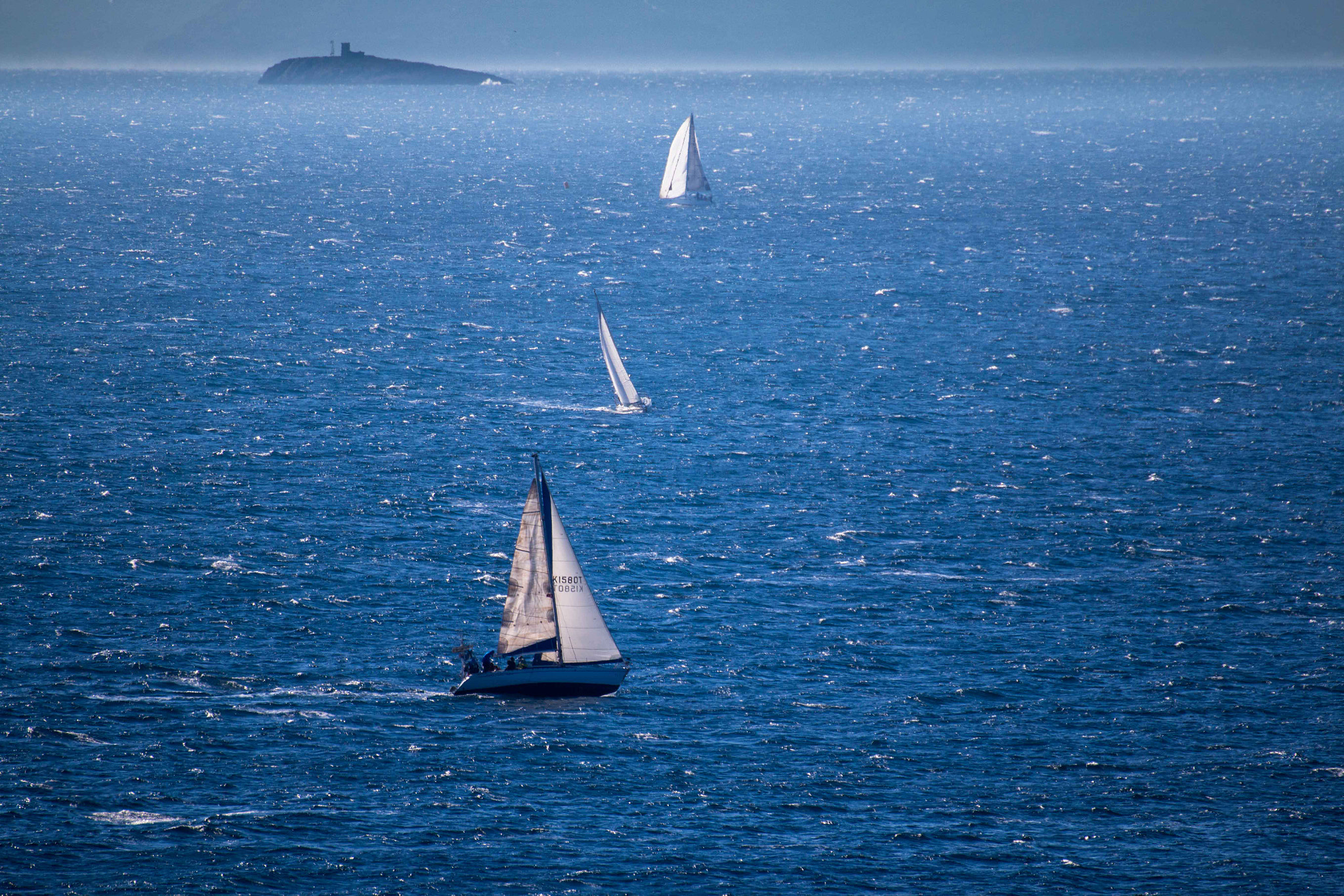 Canon EOS 70D + Tamron SP 70-300mm F4-5.6 Di VC USD sample photo. Three boats photography