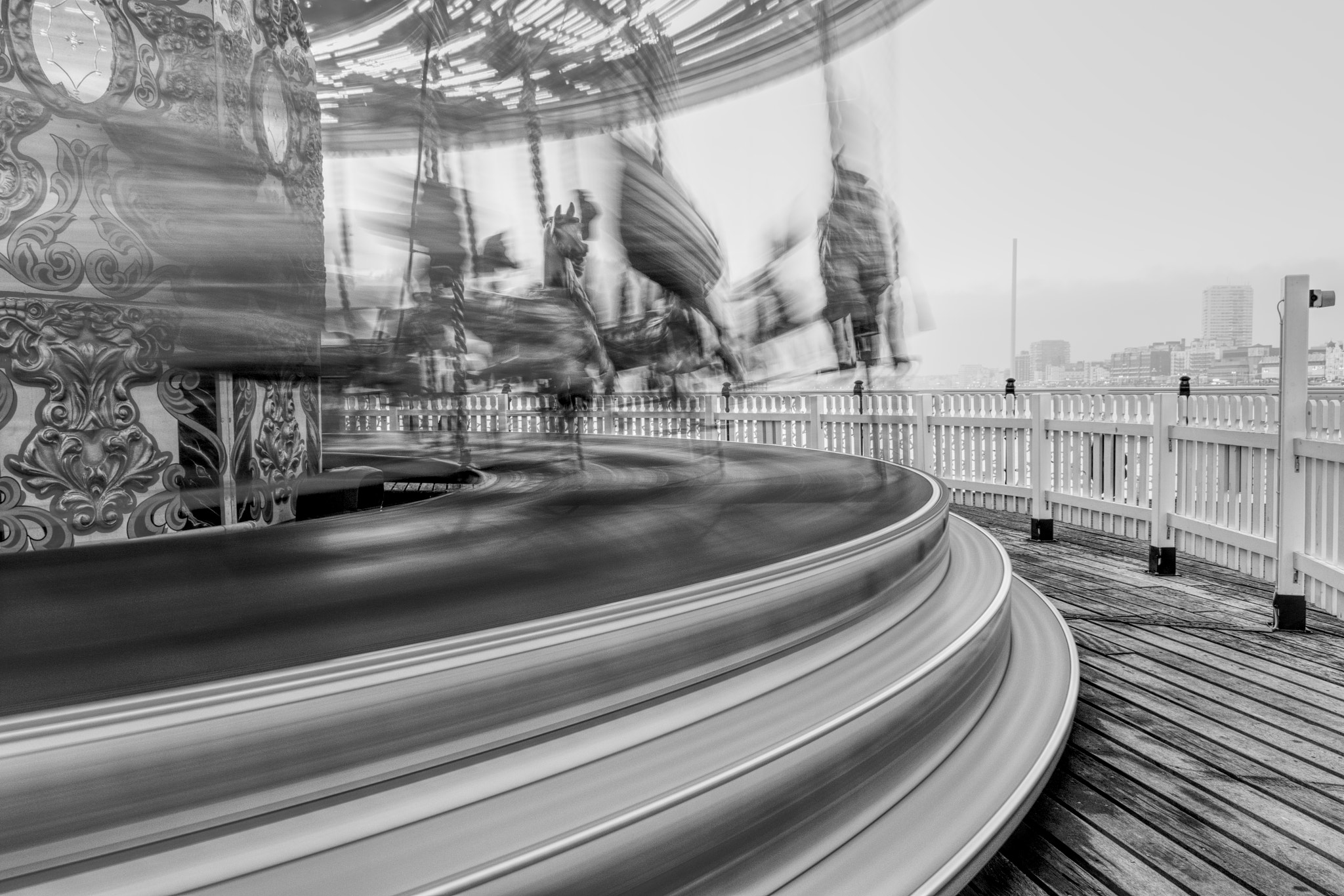 18.0 - 135.0 mm sample photo. Spinning carousel photography