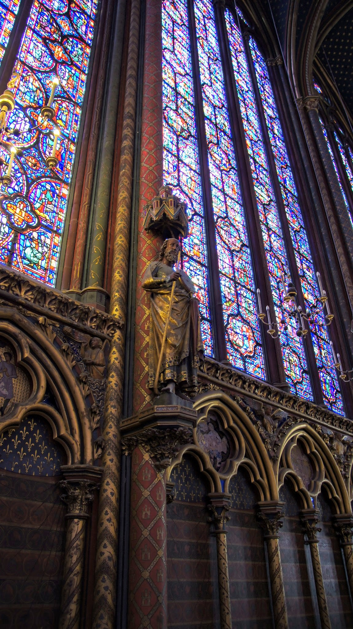 Sony SLT-A33 sample photo. Sainte-chapelle. paris photography