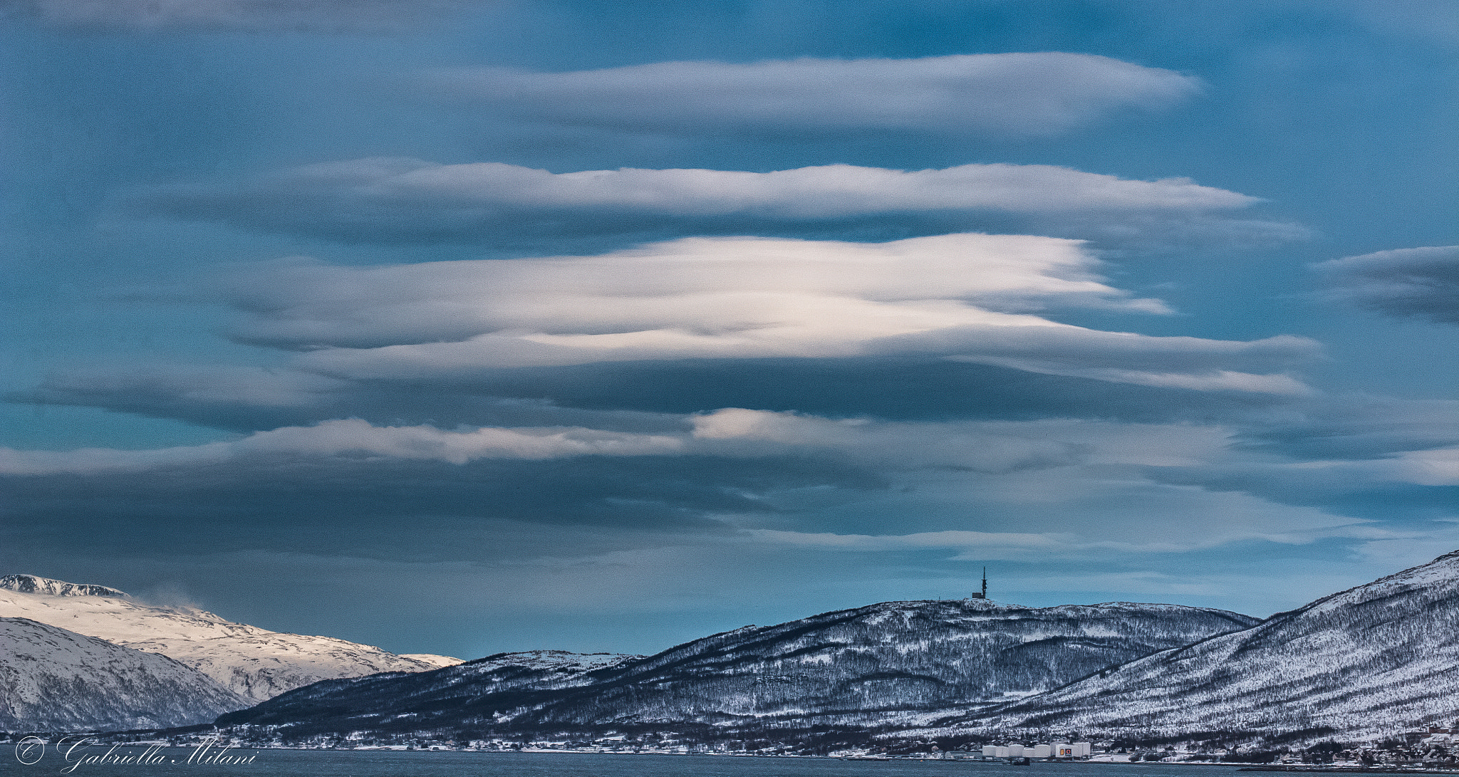 Canon EOS 70D + Tamron SP 70-300mm F4-5.6 Di VC USD sample photo. Tromso clouds... photography