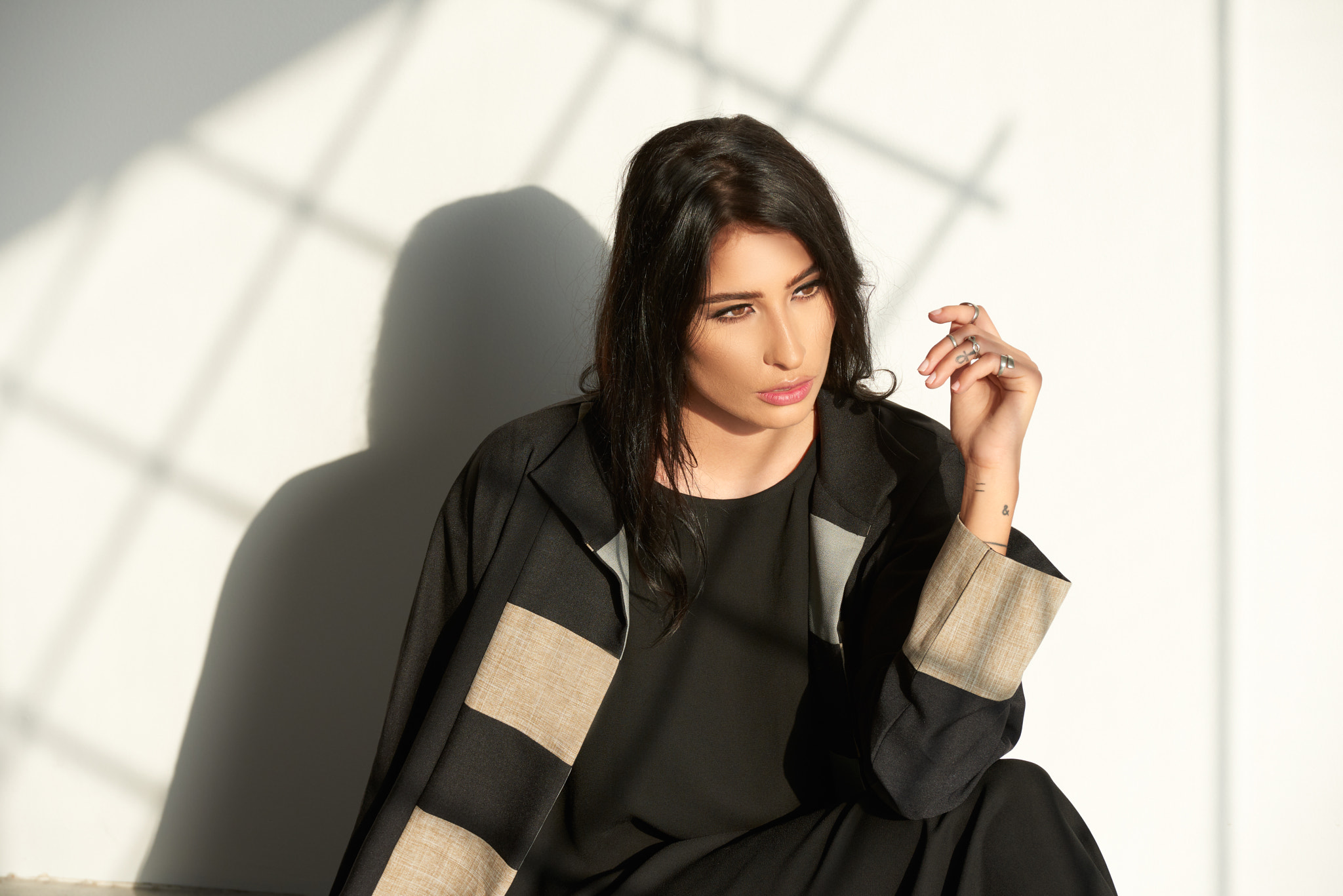 Nikon D800E sample photo. Abaya shoot photography