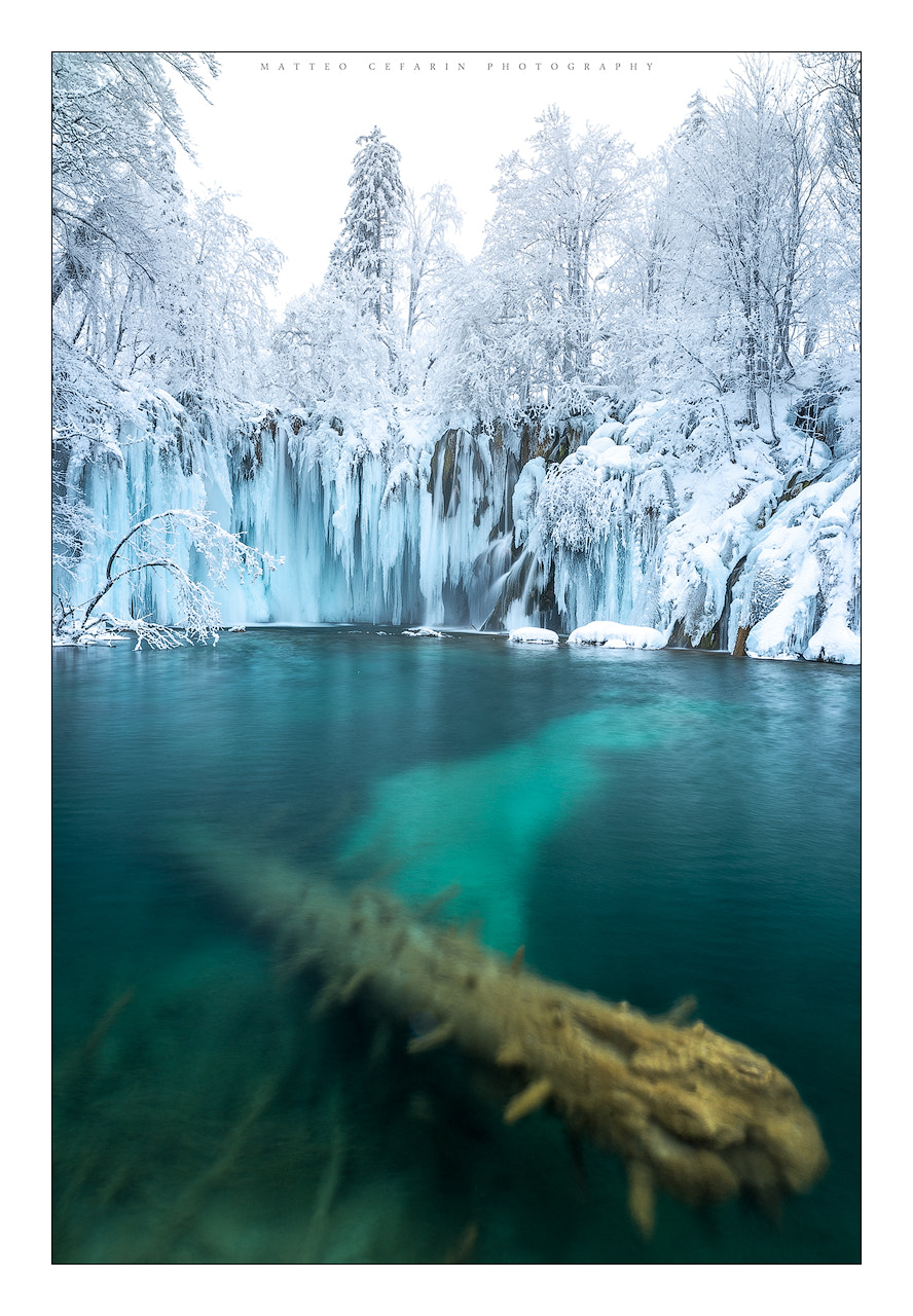 Nikon D800 sample photo. Winter in plitvice photography