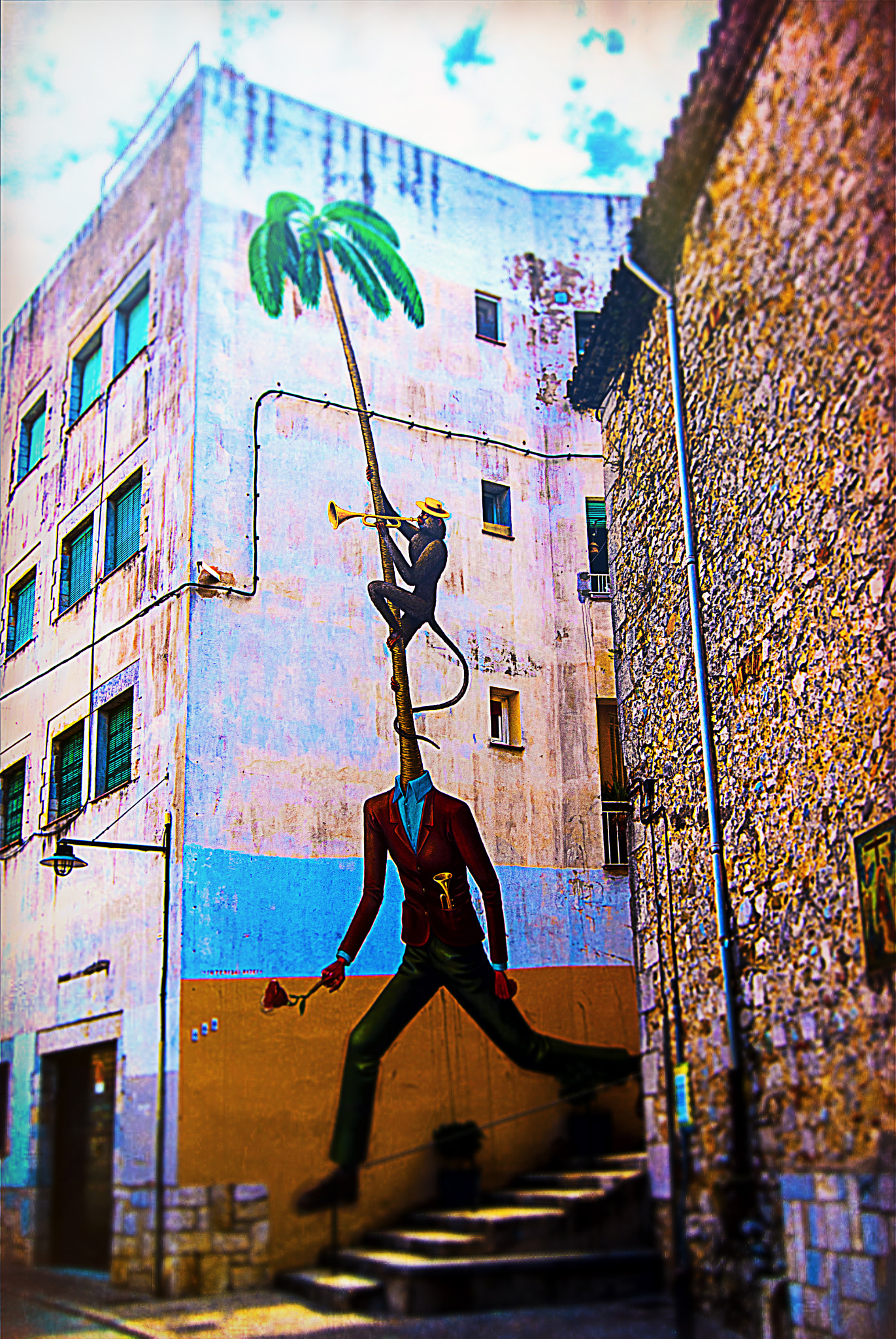 Sony Alpha DSLR-A230 + Sony DT 18-55mm F3.5-5.6 SAM sample photo. Grafitti girona photography