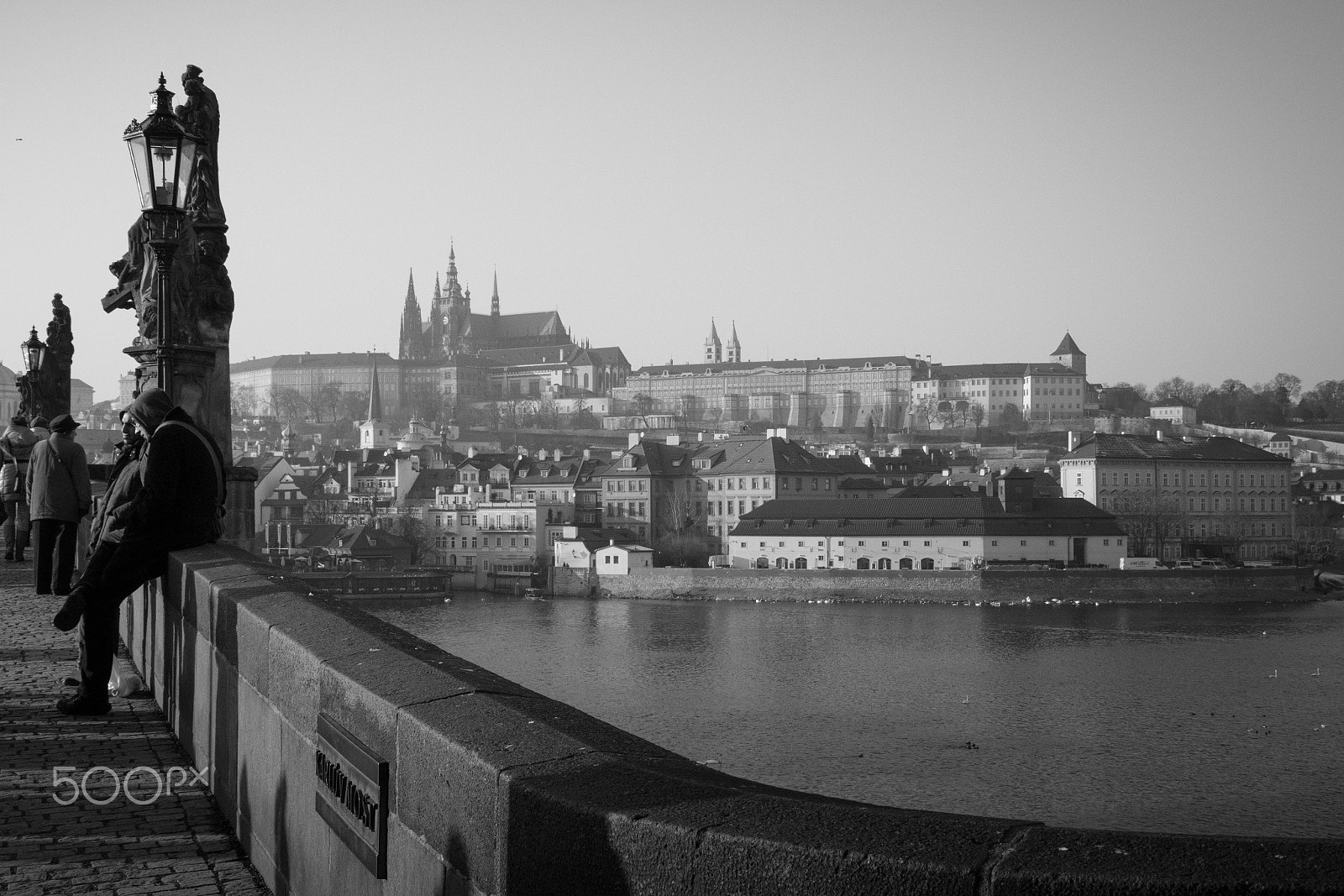 Canon EOS 60D sample photo. Bridge over prague's water photography