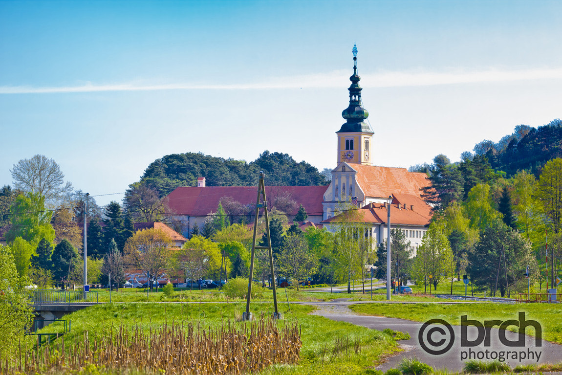 Canon EF 70-300mm F4-5.6L IS USM sample photo. Town of lepoglava springtime view photography