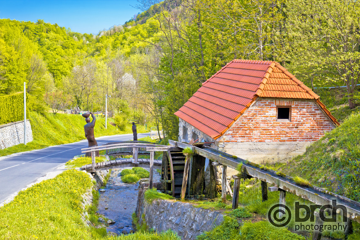 Canon EF 16-35mm F4L IS USM sample photo. Watermill on ivanscica mountain creek photography