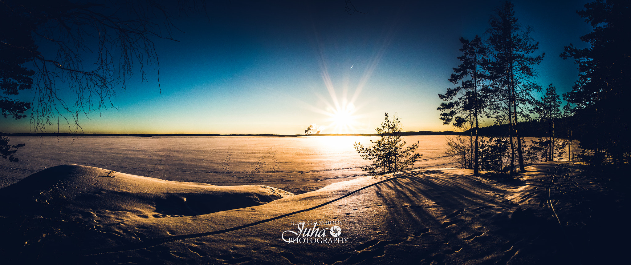 Sigma 17-70mm F2.8-4 DC Macro OS HSM sample photo. Lake lappala, -21 degrees photography