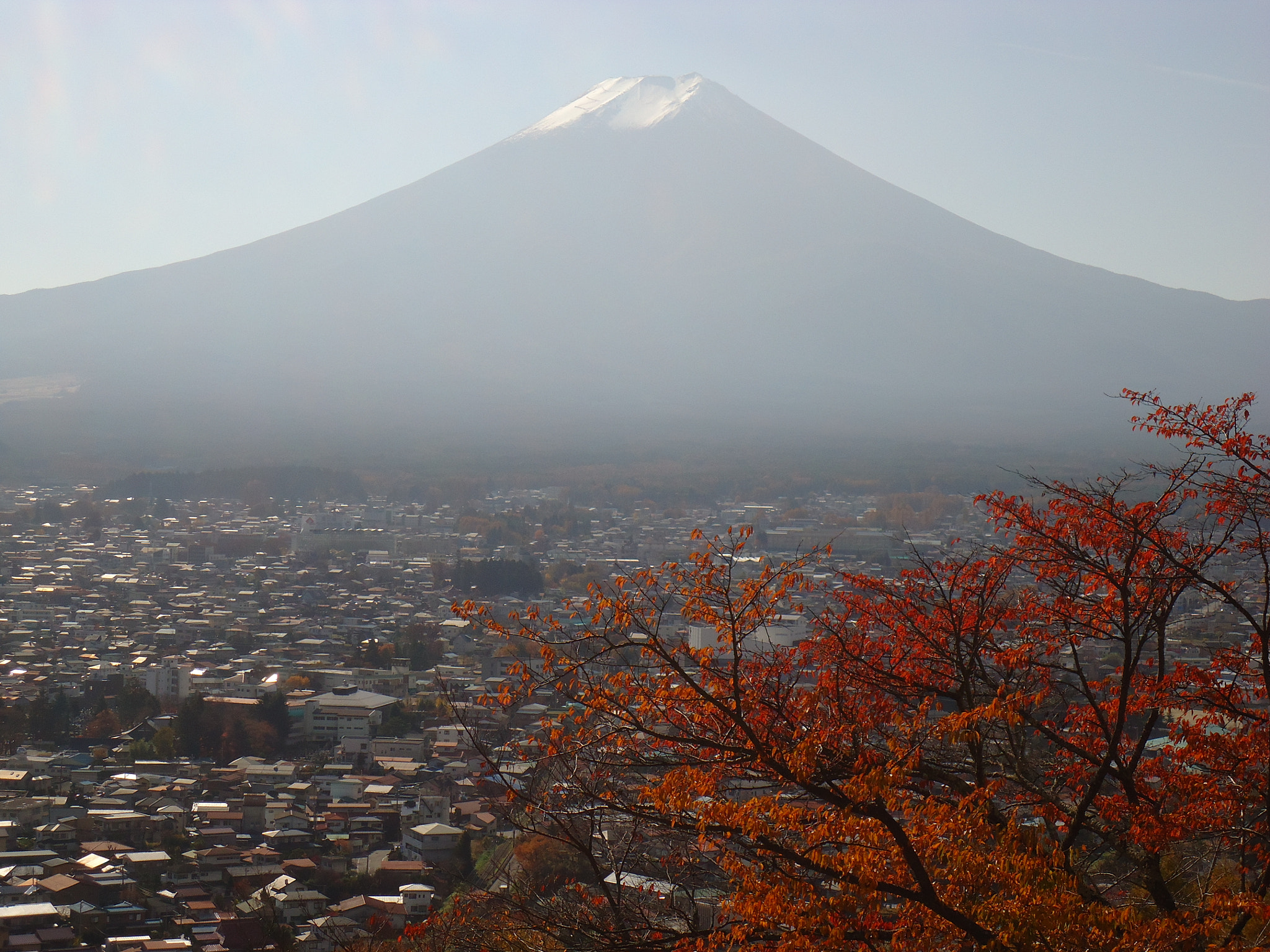 Sony Cyber-shot DSC-W530 sample photo. Mount fuji rules the horizon photography