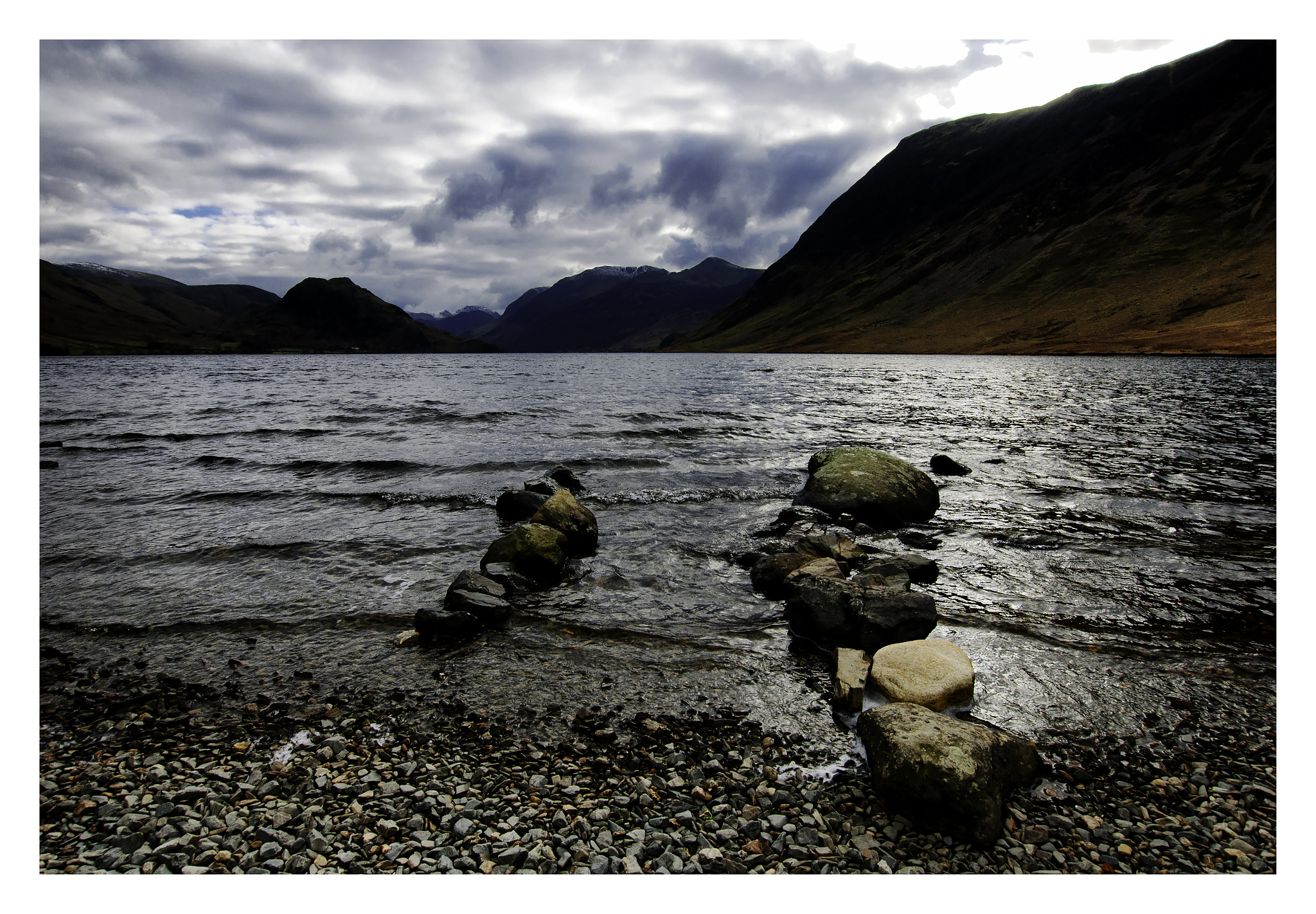 Nikon D200 sample photo. Lake district winter photography