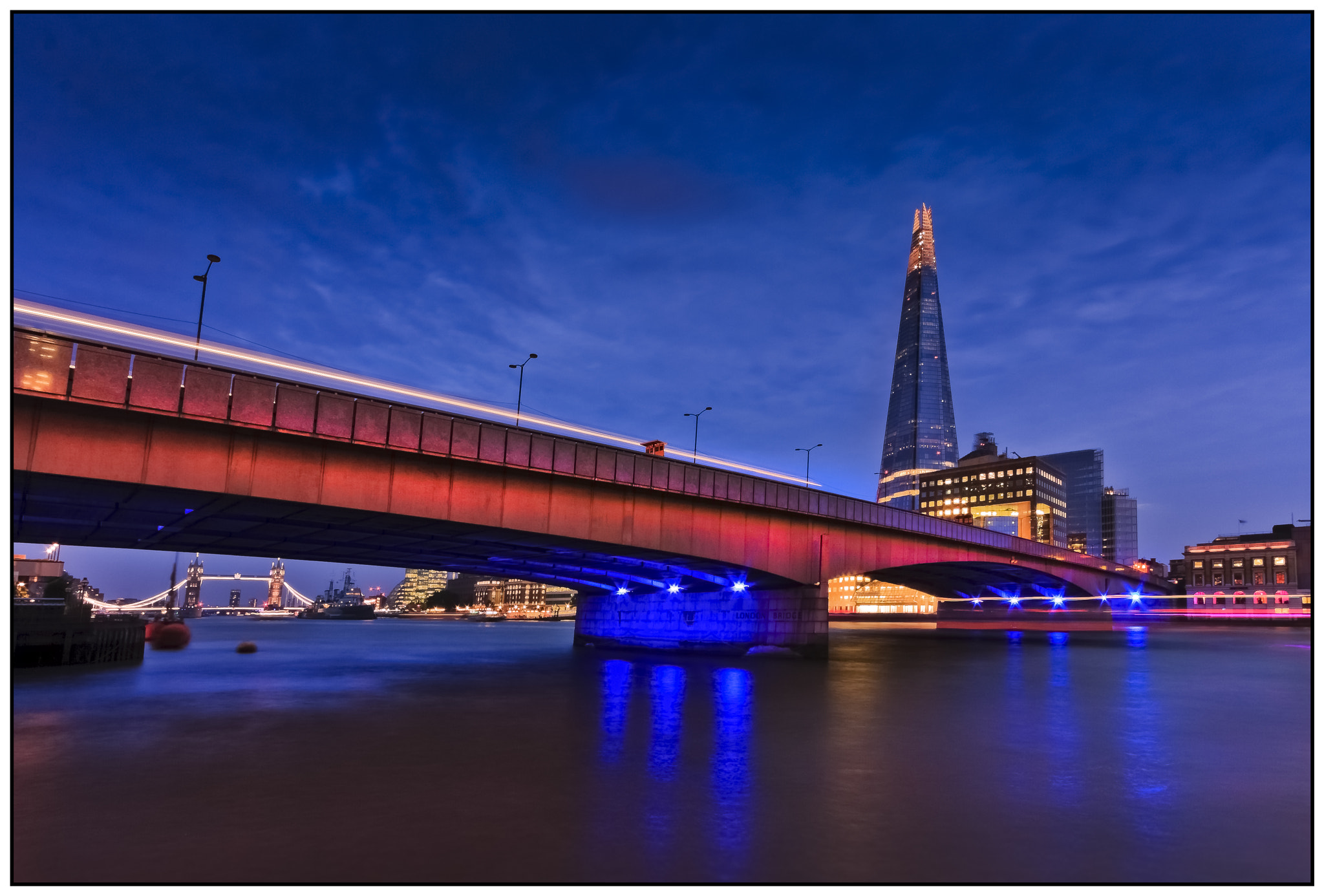 Canon EOS 40D + Canon EF-S 10-22mm F3.5-4.5 USM sample photo. London bridge & the shard, london. photography