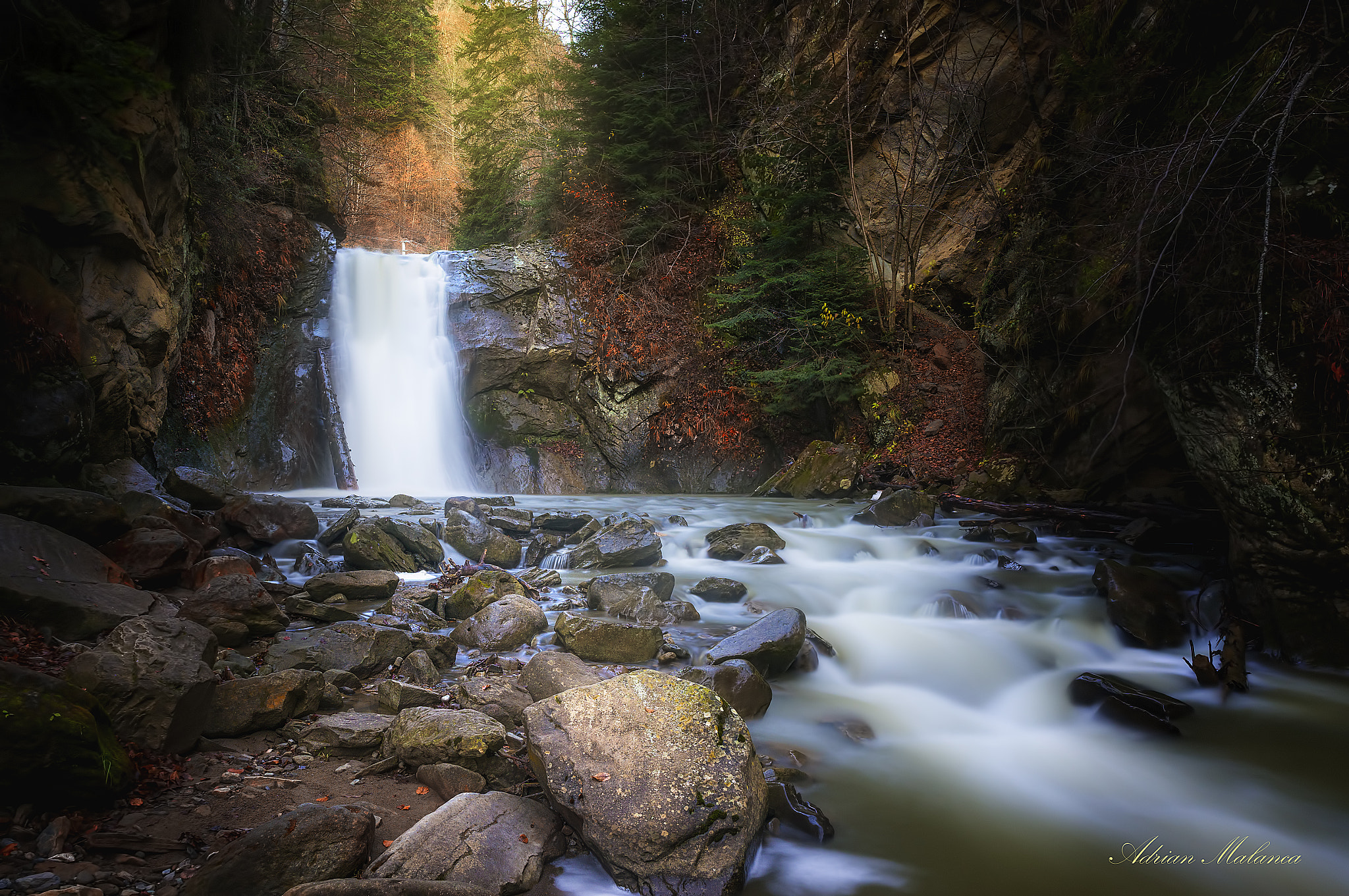 Sony Alpha NEX-6 sample photo. Pruncea waterfall photography