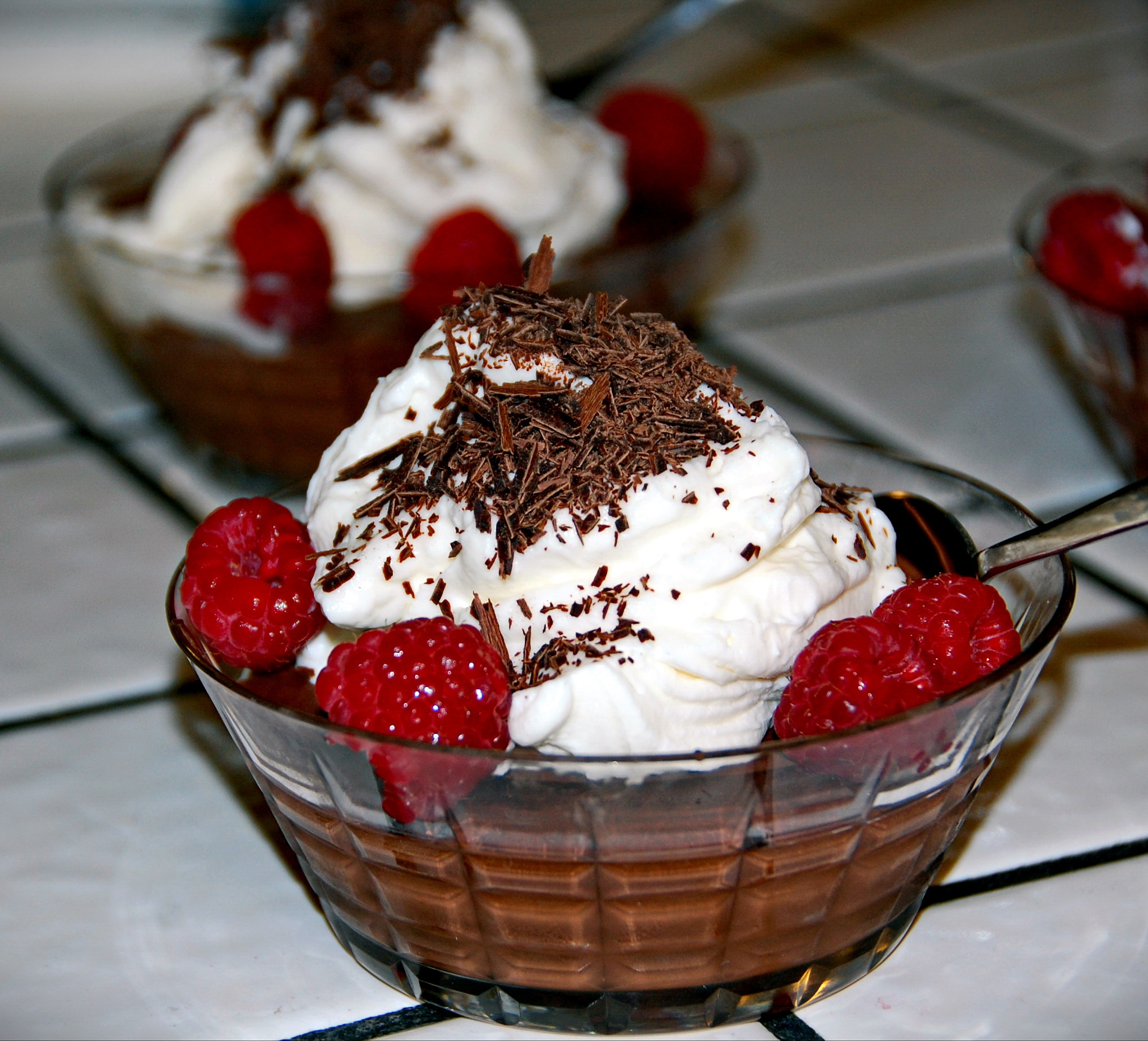 Nikon D40 sample photo. Chocolate mousse photography