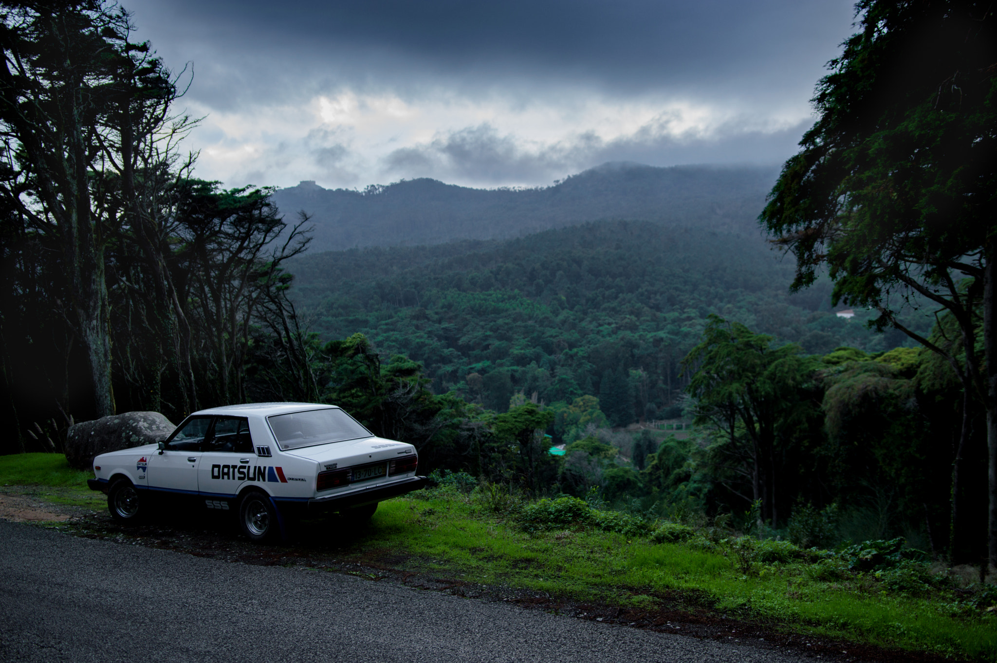 Nikon D3200 + Sigma 18-35mm F1.8 DC HSM Art sample photo. Datsun of a bitch photography