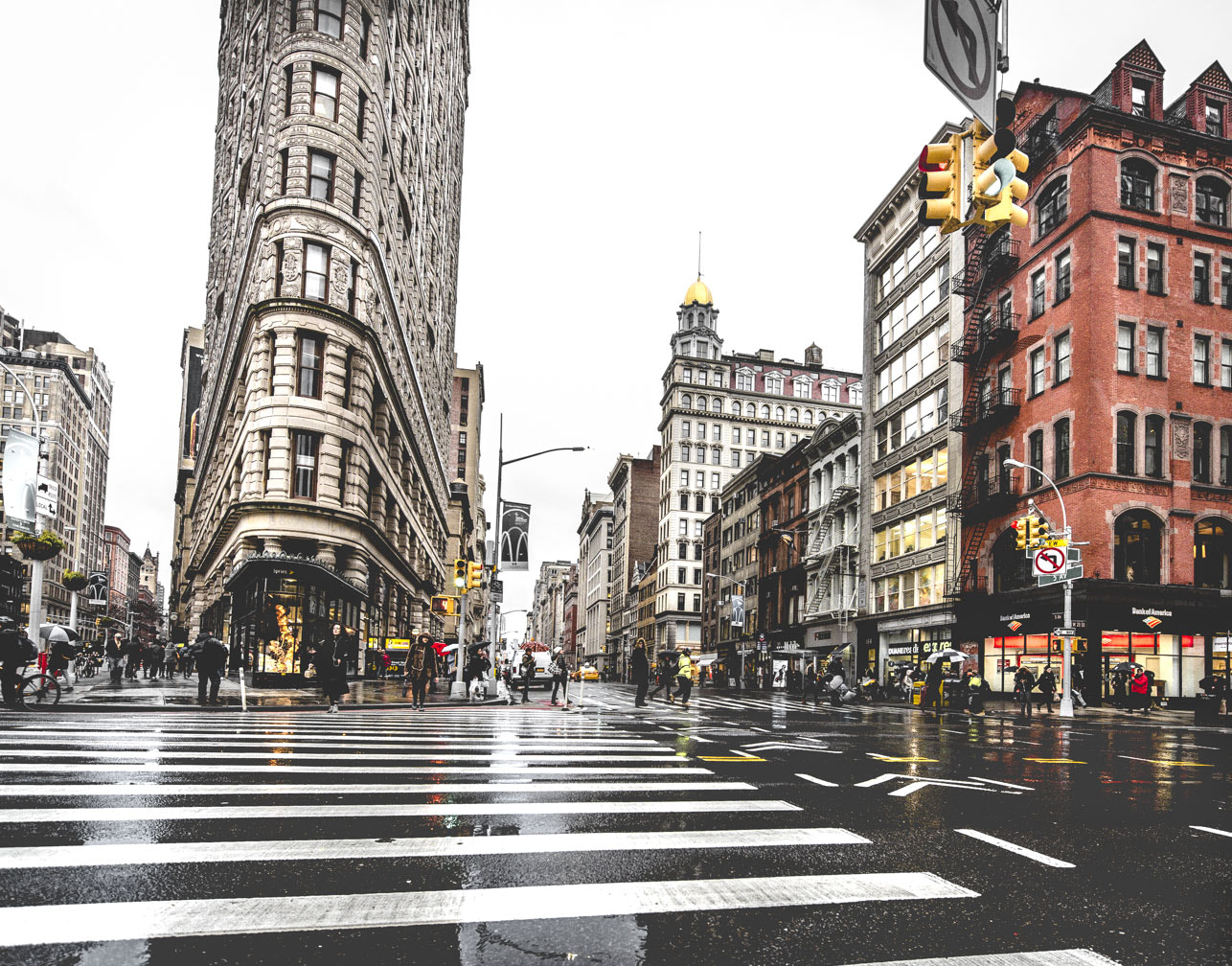 Nikon D810 sample photo. Down the street photography