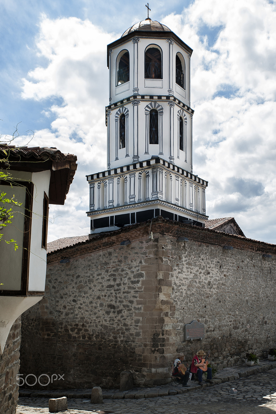 Nikon D700 sample photo. Tower of the church of st. constantine. plovdiv. photography