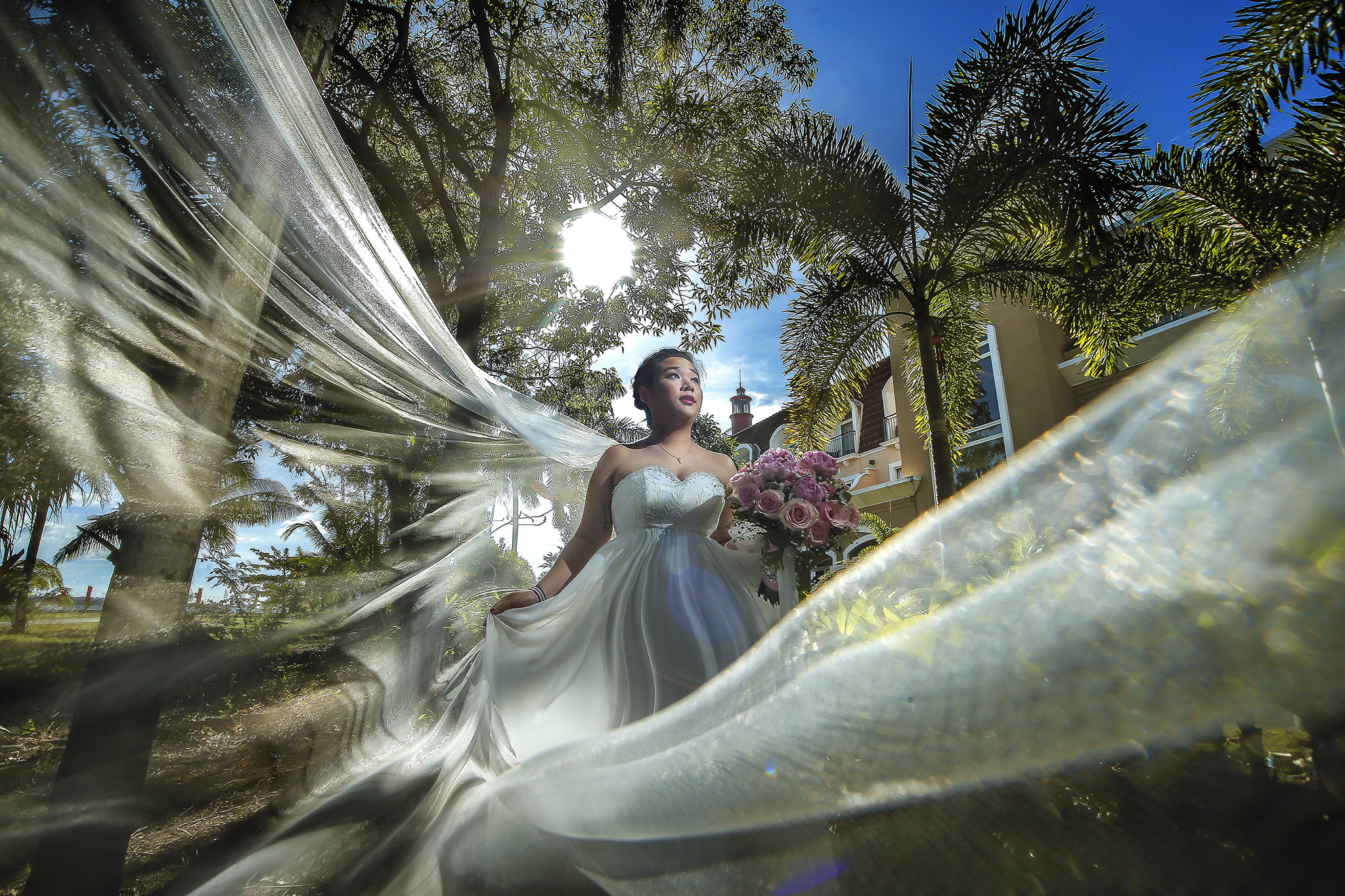 Canon EOS 6D + Sigma 15-30mm f/3.5-4.5 EX DG Aspherical sample photo. Chinese bride photography