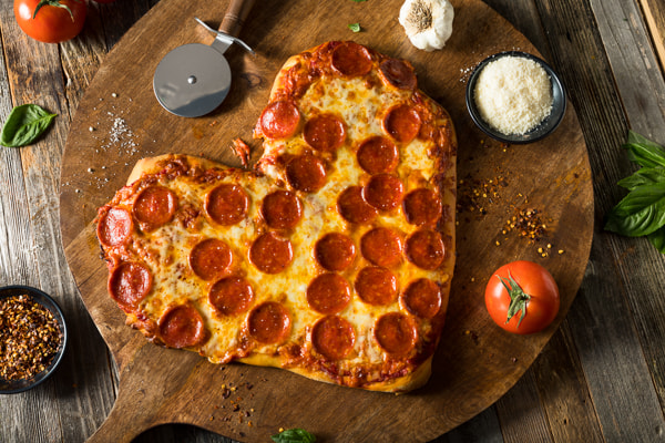 Homemade Heart Shaped Pepperoni Pizza by Brent Hofacker on 500px.com