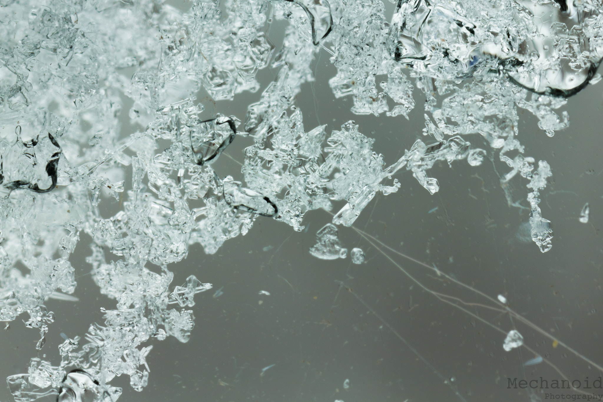 Canon MP-E 65mm F2.5 1-5x Macro Photo sample photo. Snow crystals photography