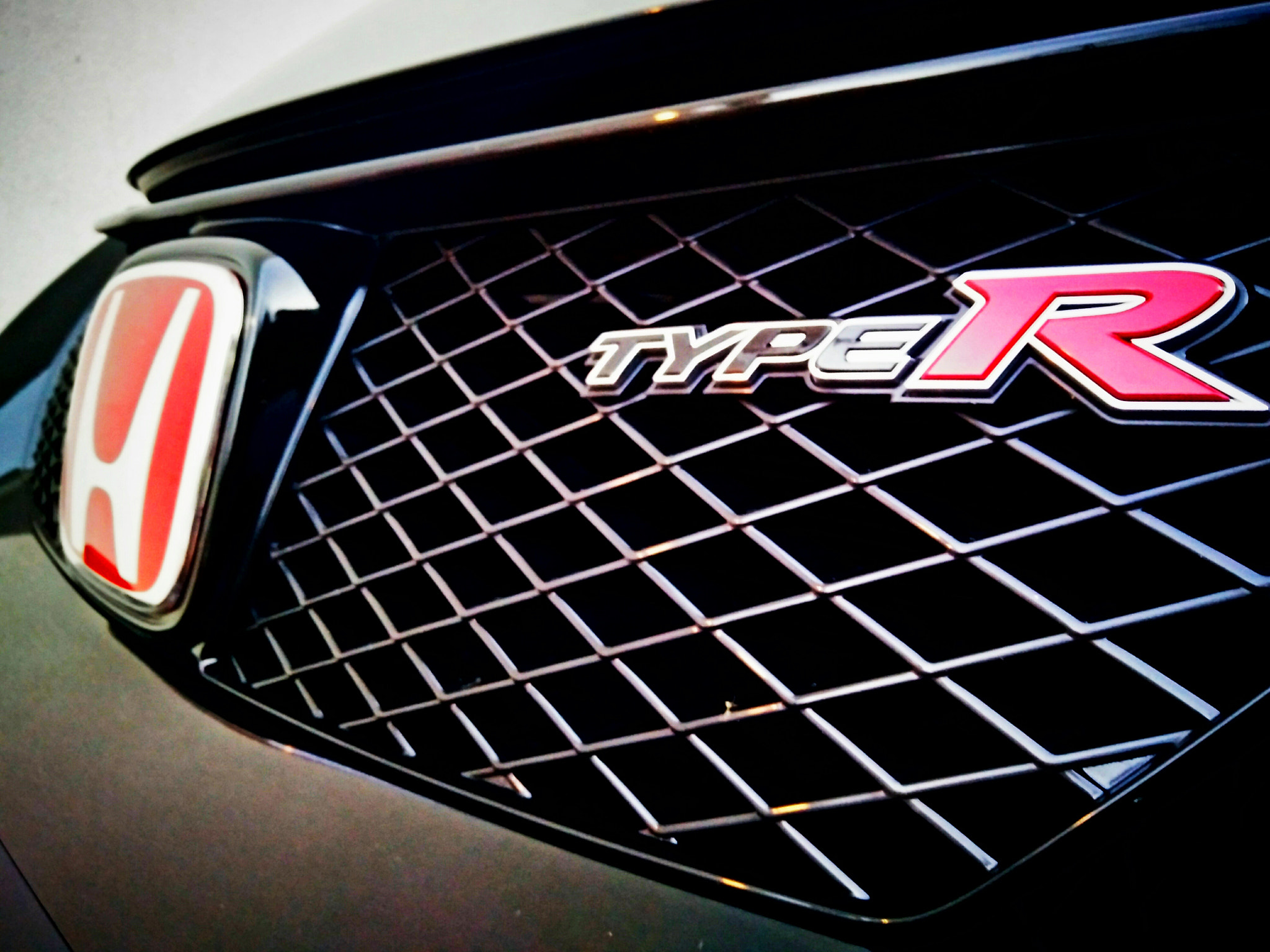 OnePlus ONE E1003 sample photo. Civic type r detail photography