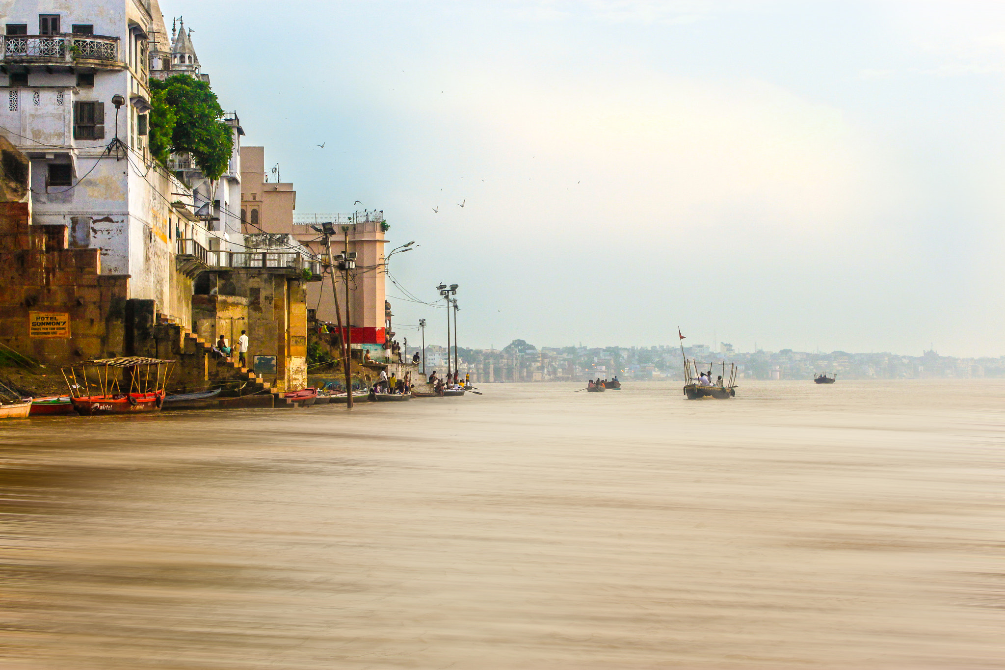 Canon EOS 500D (EOS Rebel T1i / EOS Kiss X3) sample photo. Calm before the storm, varanasi, uttar pradesh photography