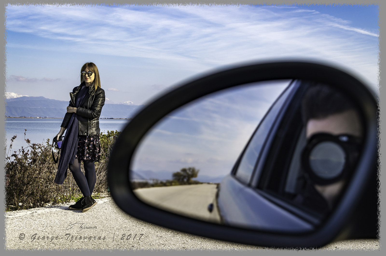 Nikon D3200 sample photo. A different prespective. koronisia, arta, greece photography