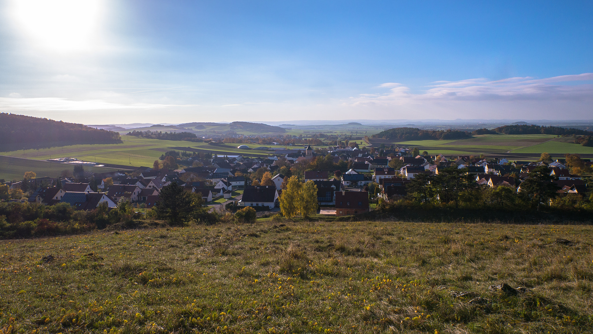 Panasonic Lumix DMC-G5 sample photo. Blick auf gosheim photography