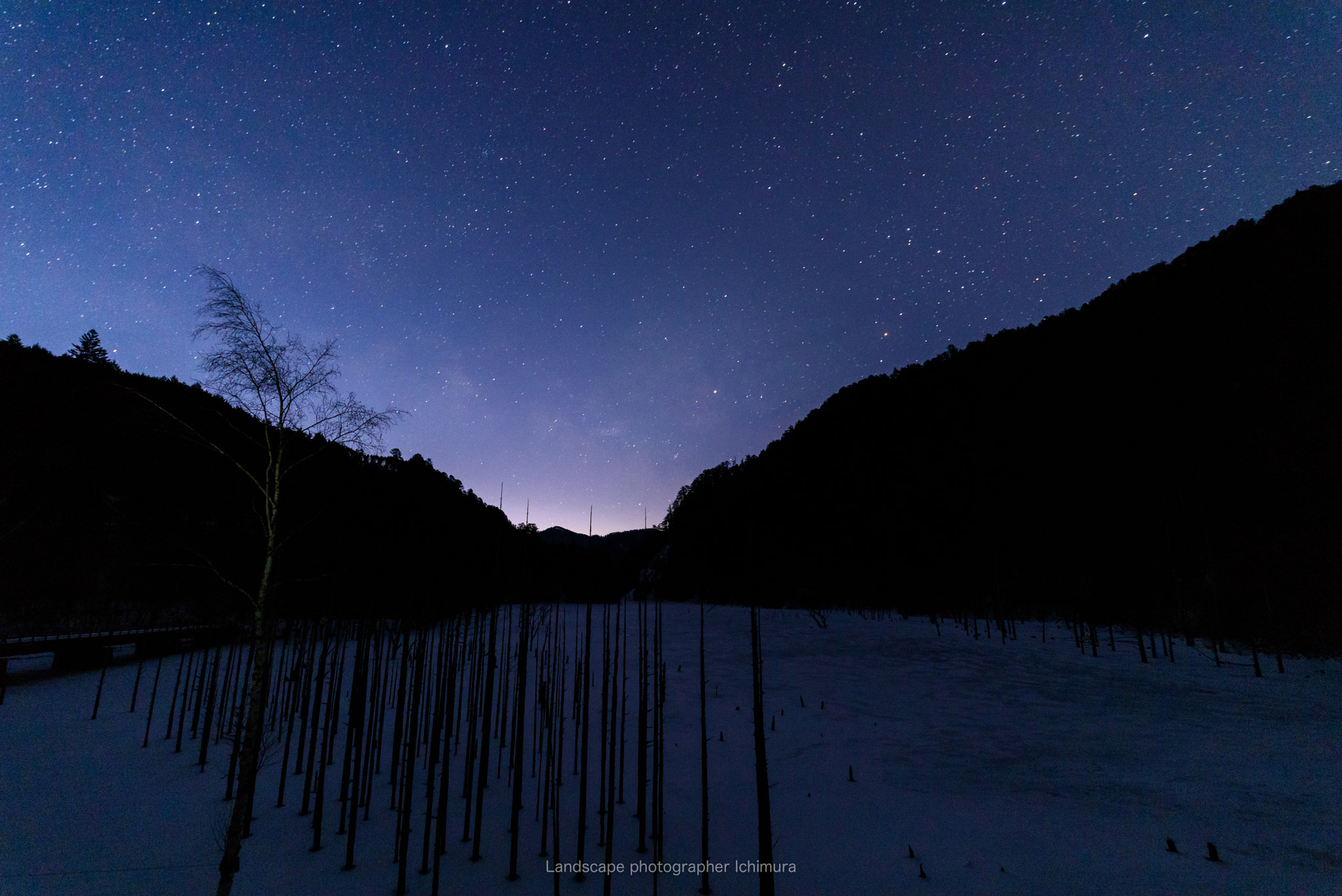 Sigma 12-24mm F4.5-5.6 II DG HSM sample photo. Starlit sky of lake shizenko photography