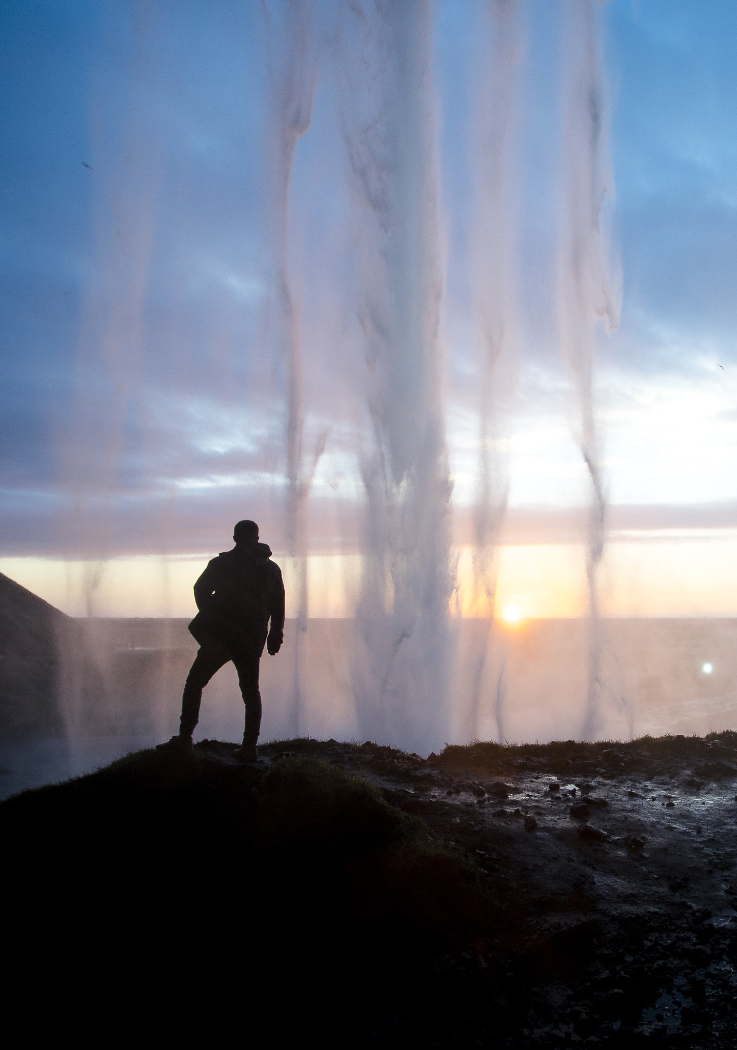 Sony a7R + Canon EF 17-40mm F4L USM sample photo. Seljelandsfoss waterfall photography