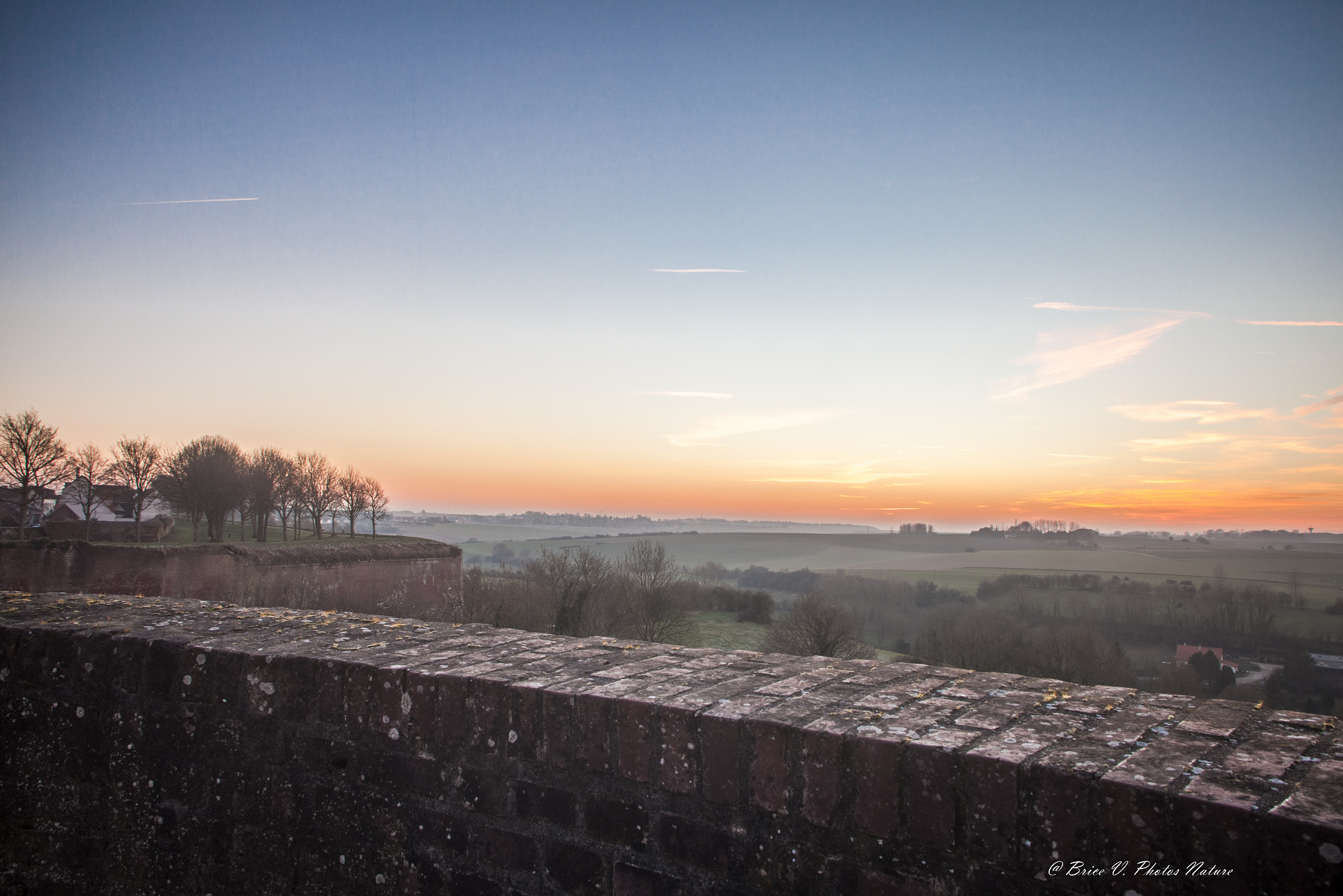 Canon EOS 5D Mark II sample photo. Sunset from the remparts photography