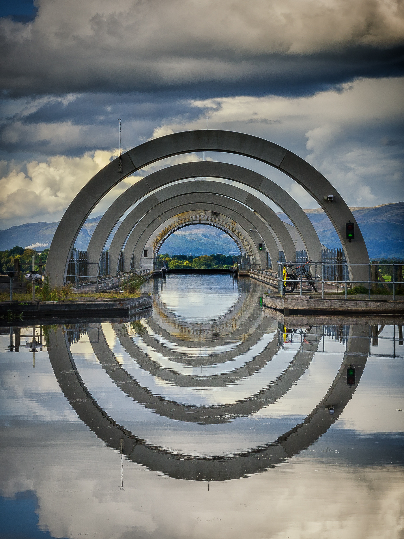 Nikon D7000 + Sigma 18-50mm F2.8 EX DC Macro sample photo. Falkirk wheel photography