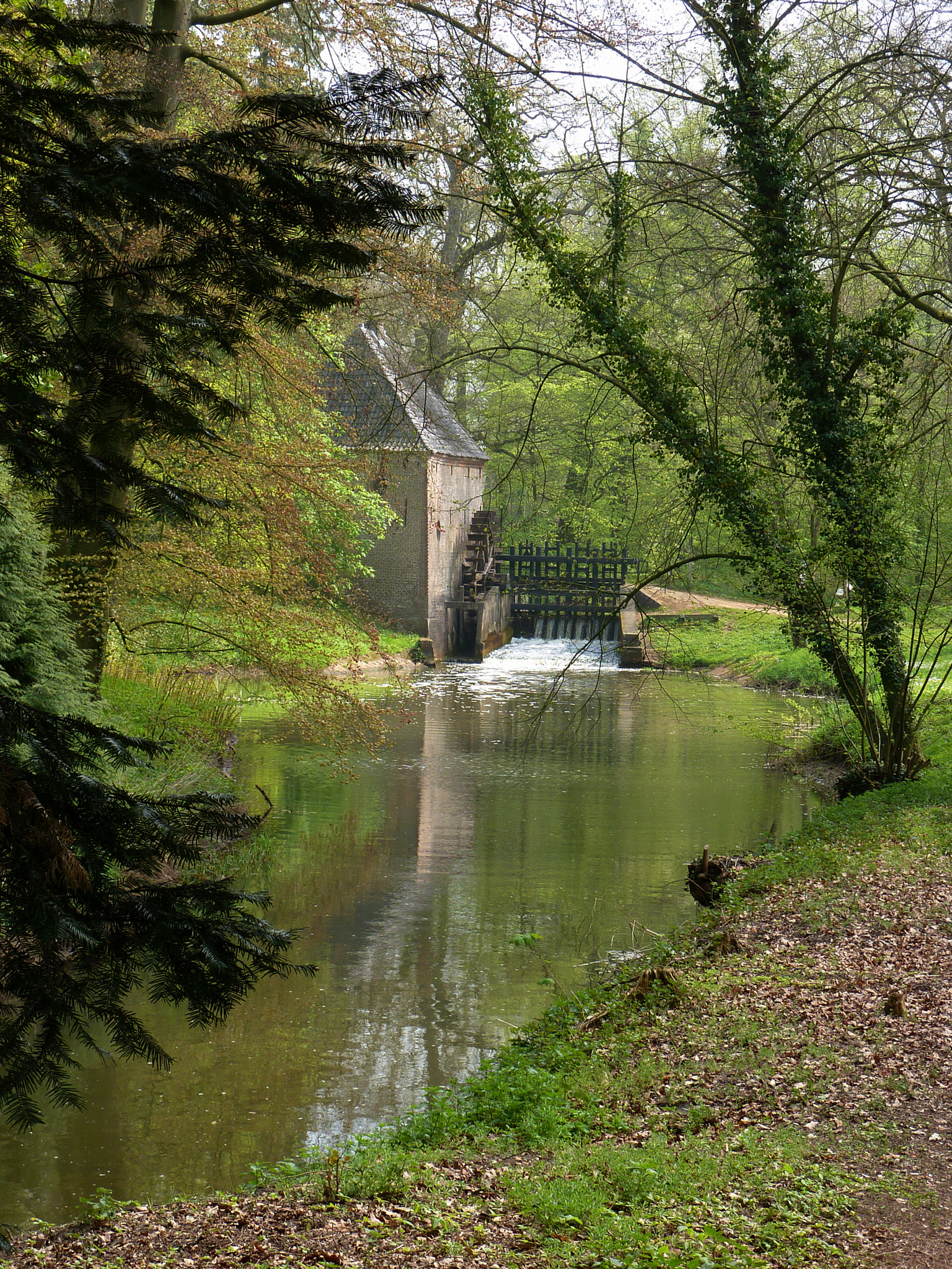 Panasonic Lumix DMC-ZS1 (Lumix DMC-TZ6) sample photo. Water mill photography