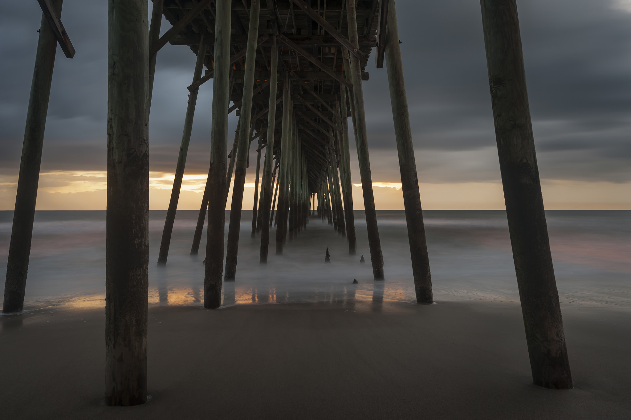 Nikon D3 sample photo. Kure pier photography