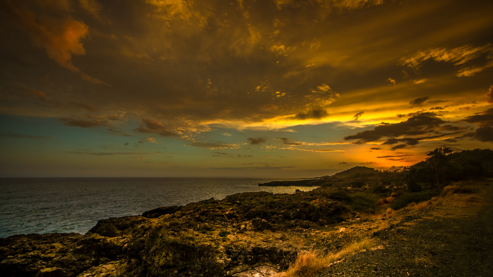 Sony Alpha DSLR-A850 sample photo. Cuban sunset photography
