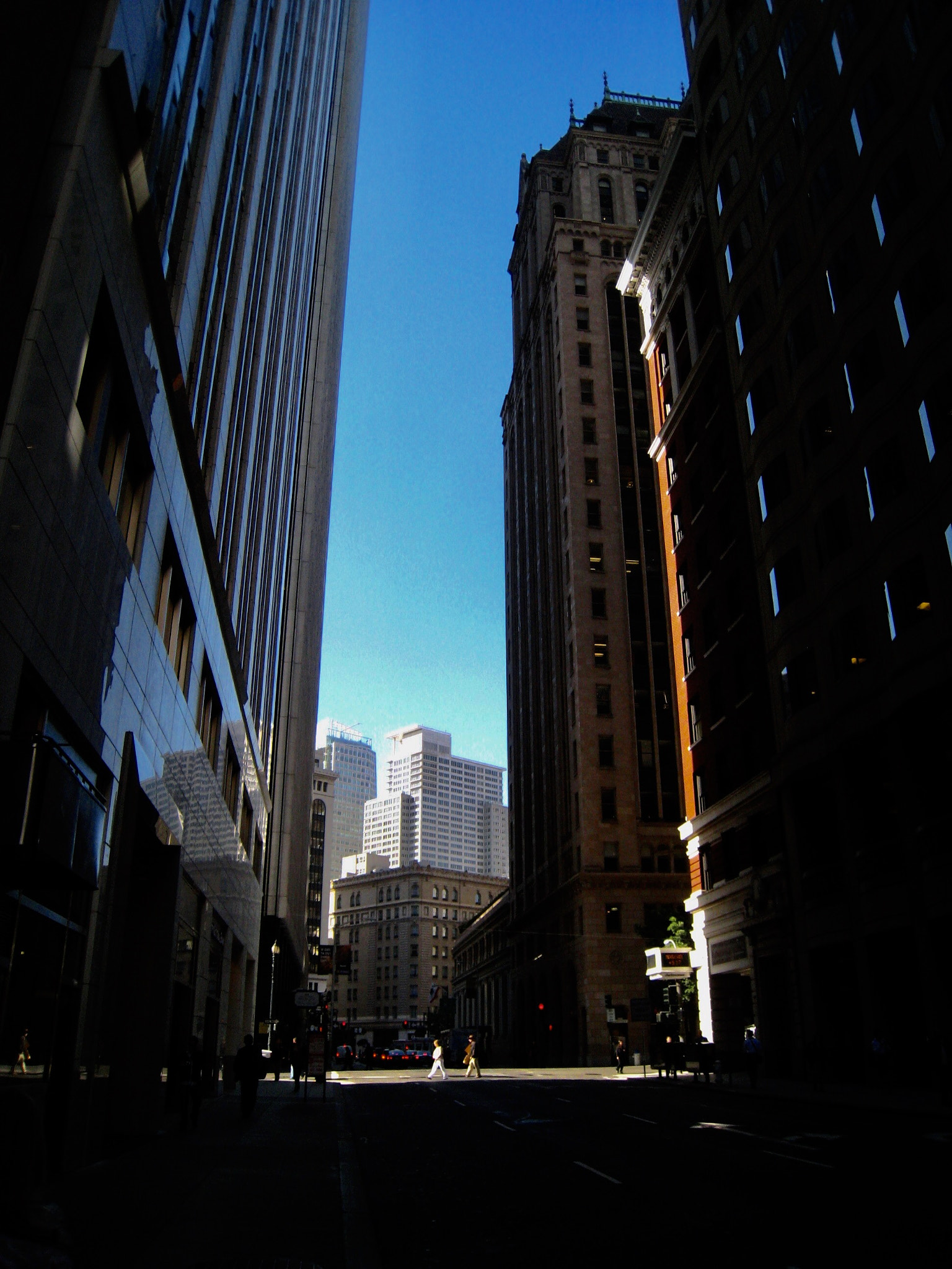 Canon POWERSHOT SD870 IS sample photo. Montgomery street, morning light, san francisco, california 2009 photography