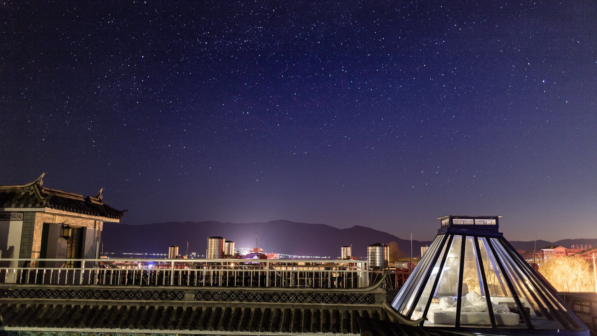 Canon EOS M3 + Canon EF-M 22mm F2 STM sample photo. A trip to dali,view from a hotel. photography