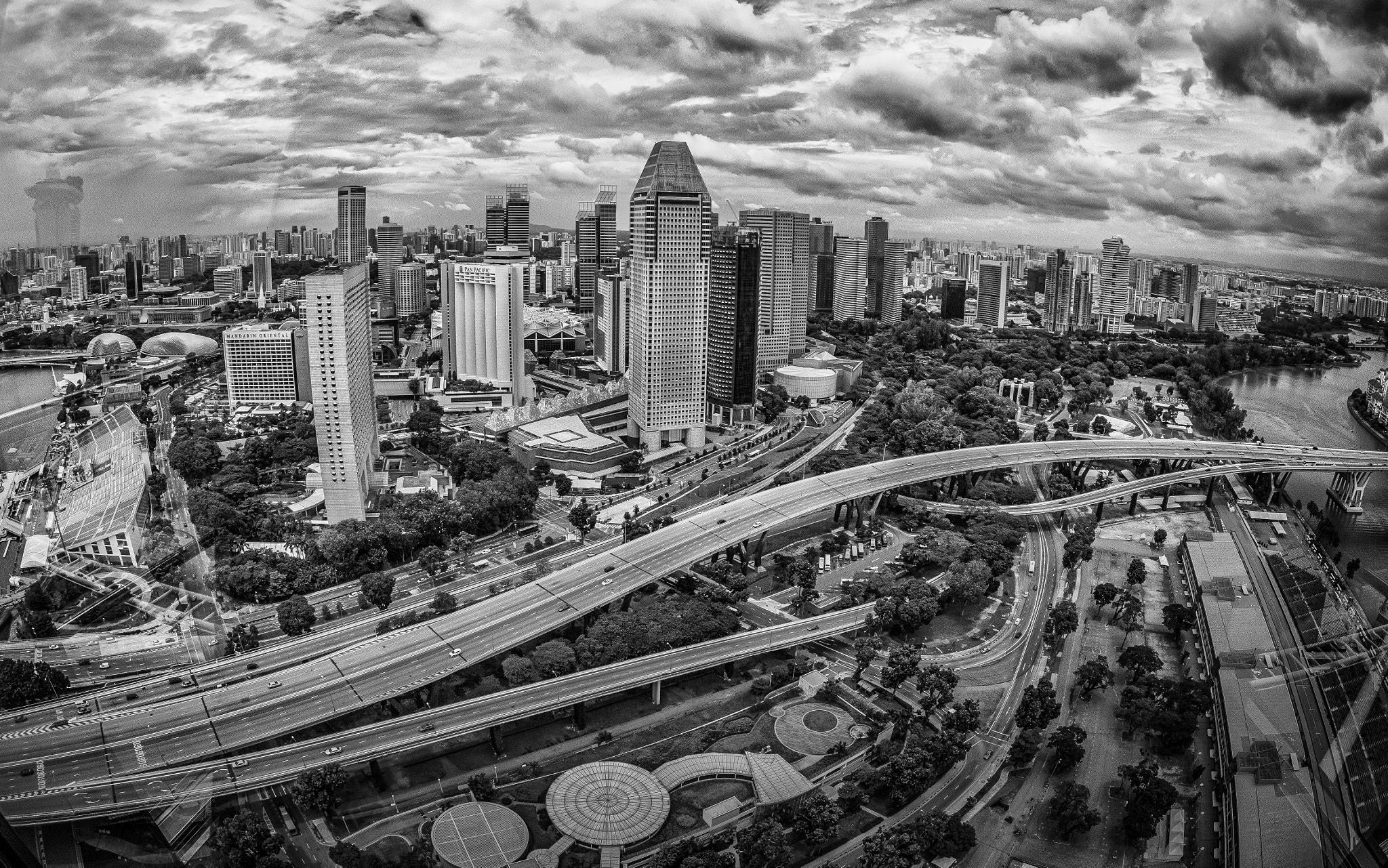 Olympus PEN-F sample photo. View of singapore. photography