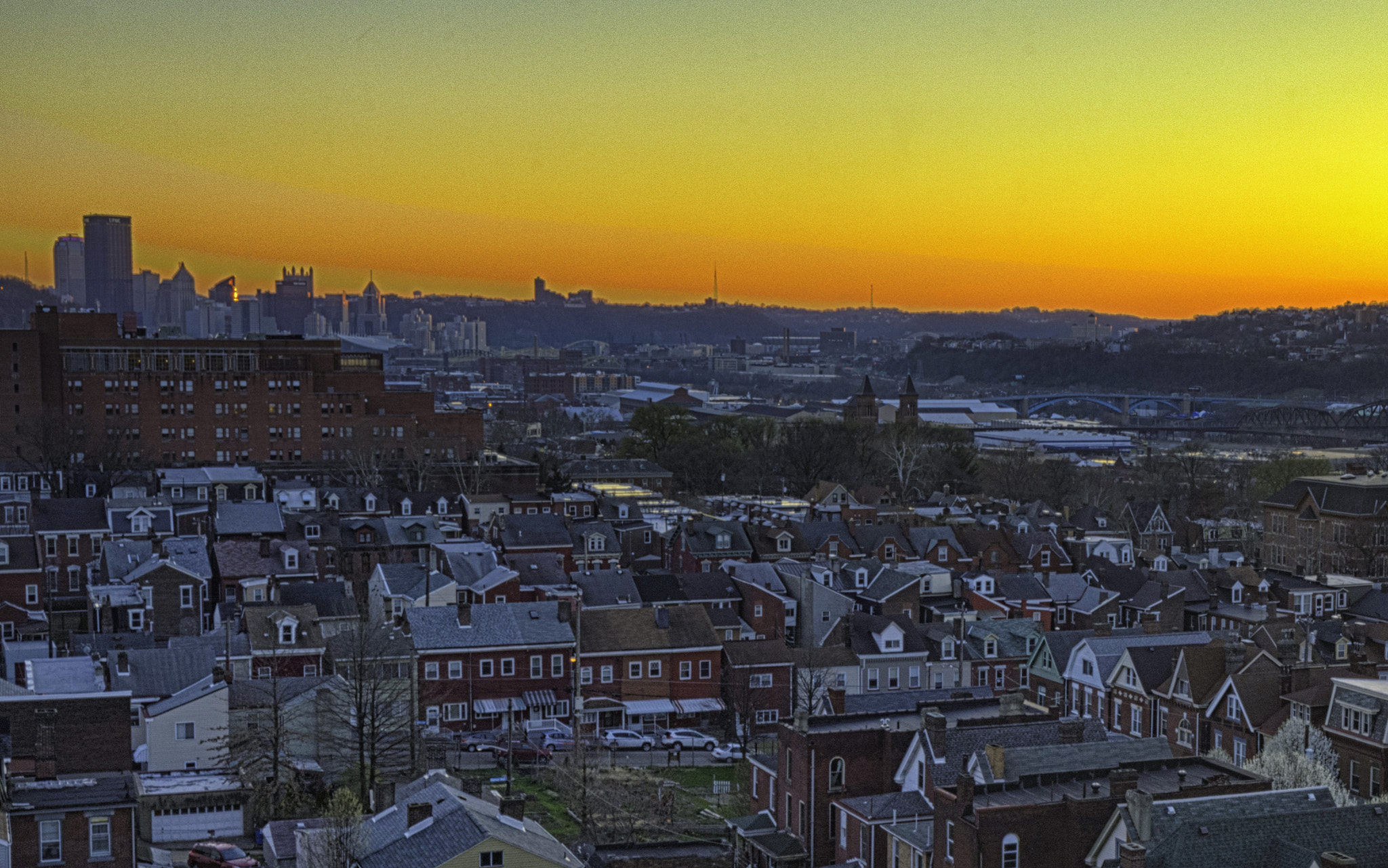 Nikon D3200 sample photo. Lawrenceville sunset photography