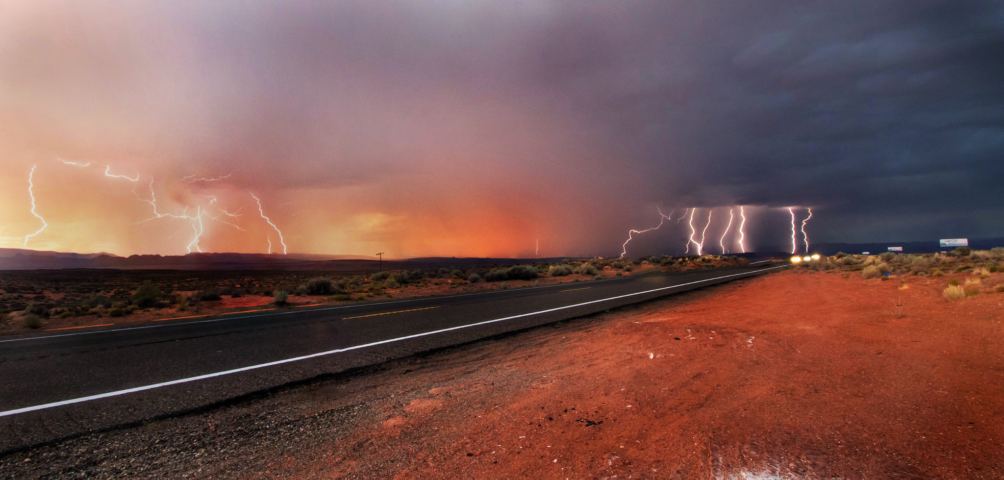 Sigma 10-20mm F3.5 EX DC HSM sample photo. Page arizona lightening photography