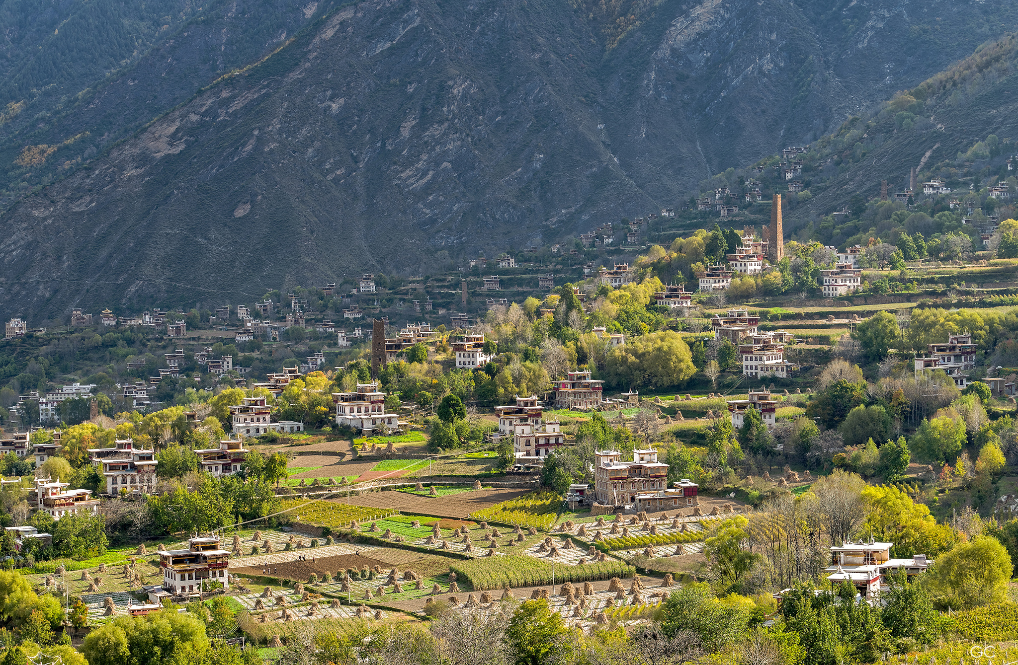 Sony a7R sample photo. Tibetan villages photography