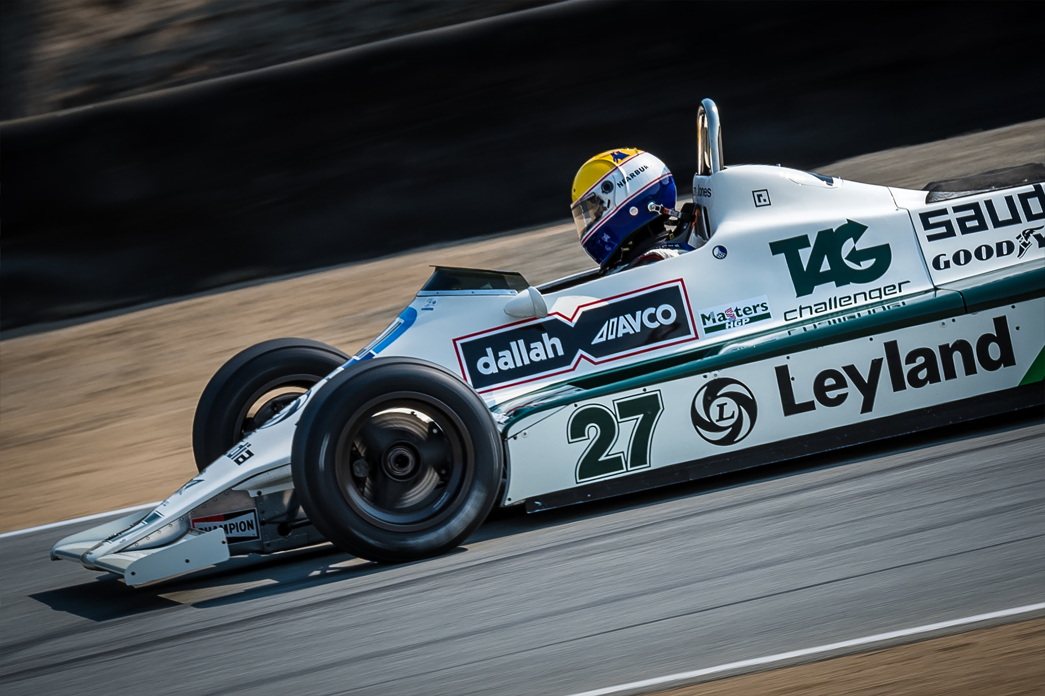 Tamron SP 70-200mm F2.8 Di VC USD sample photo. 1980 williams fw07 b formula one racecar photography