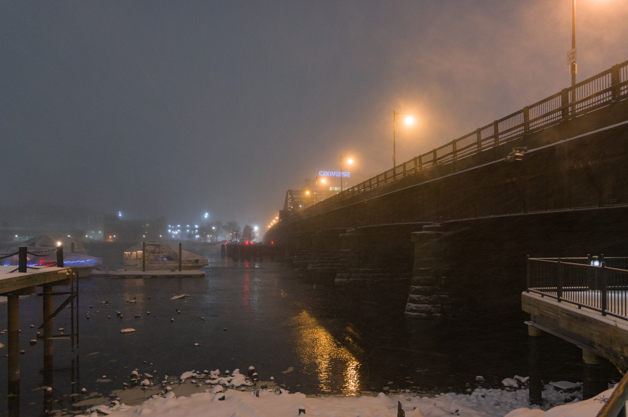 Pentax K-3 II sample photo. Charlestown bridge photography