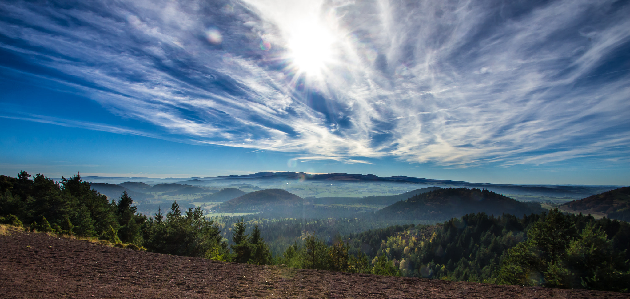 Pentax K-5 sample photo. Vers le sancy photography
