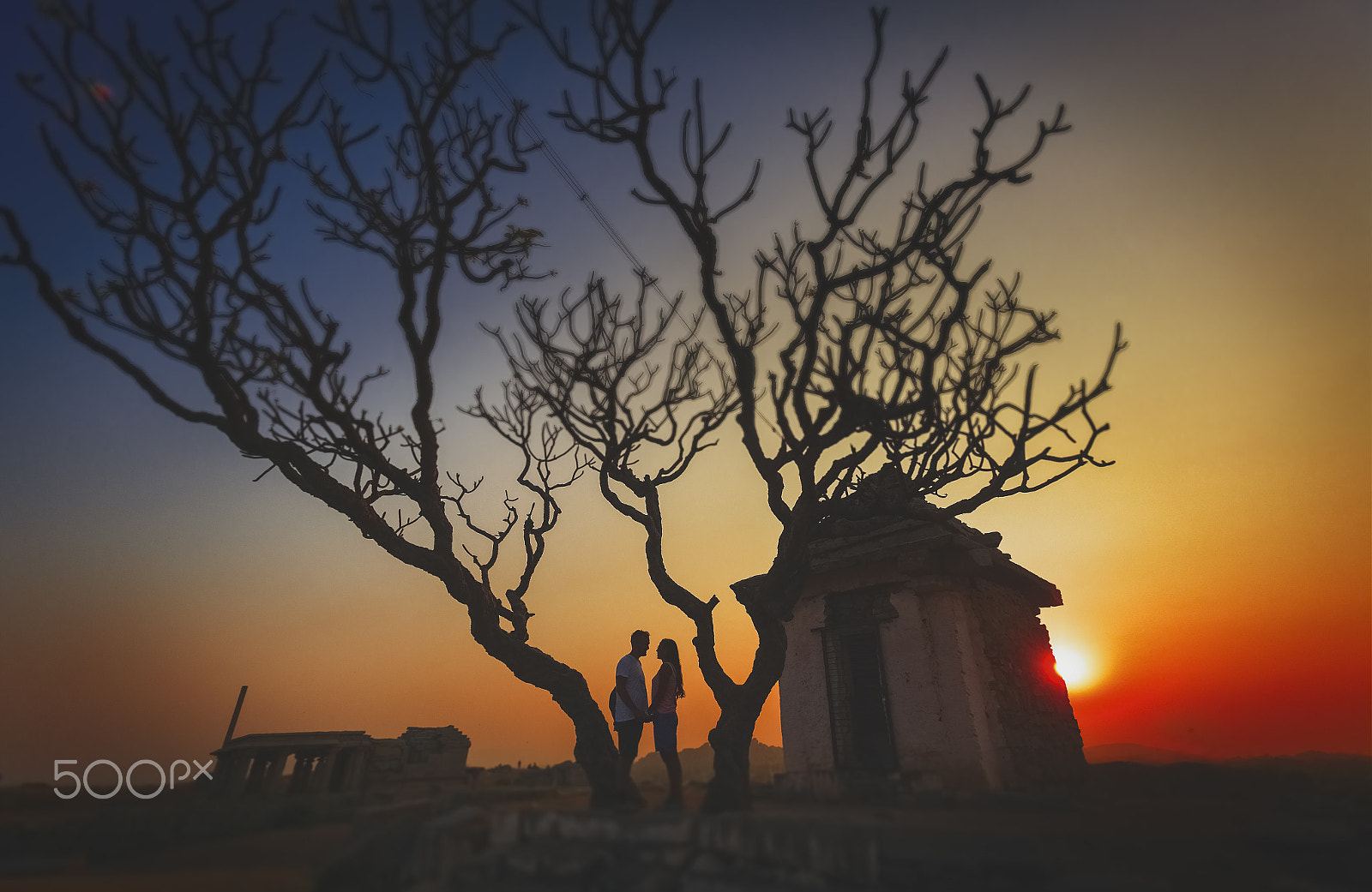 Canon EF 16-35mm F2.8L USM sample photo. Sunset and two who love each other photography