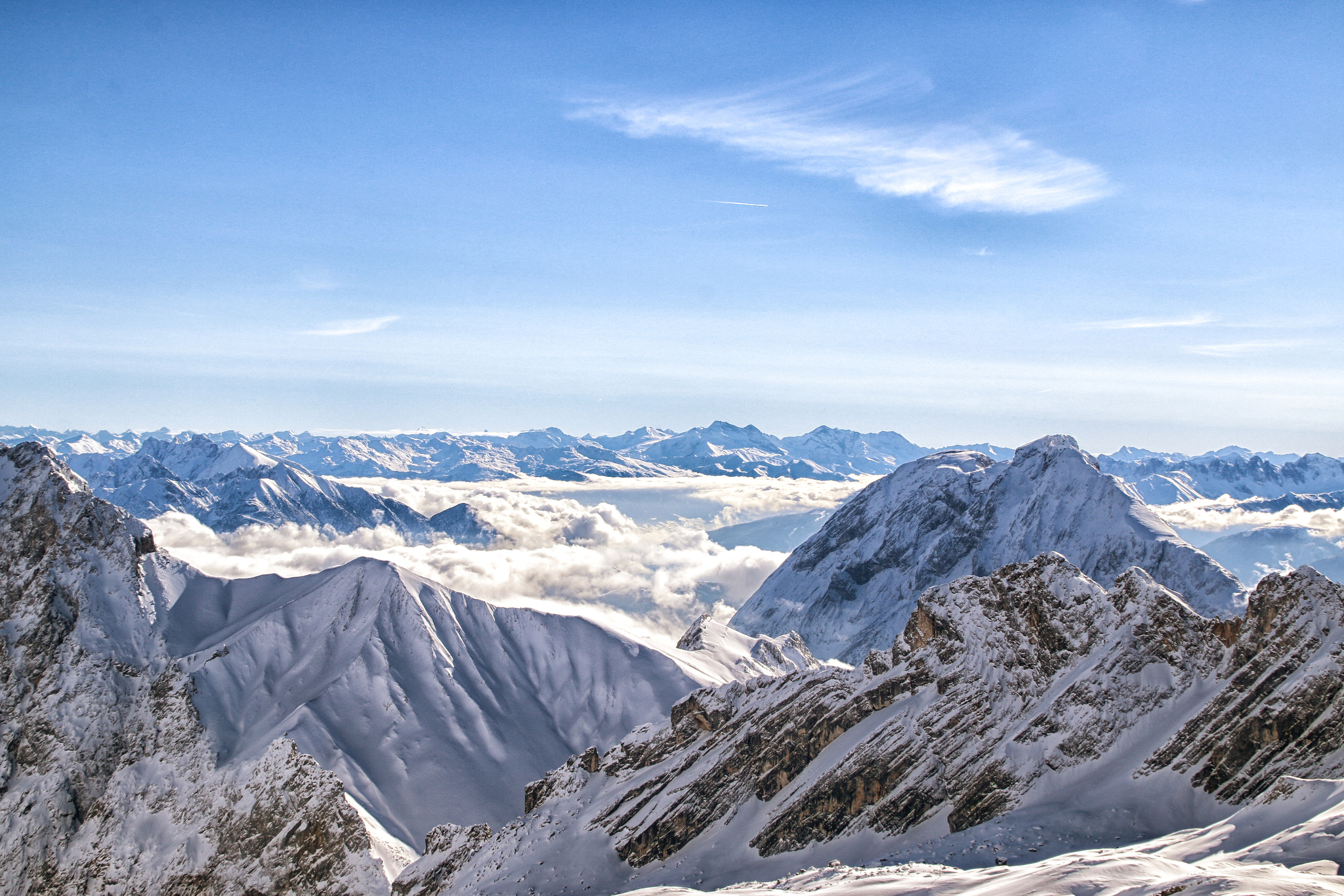 Canon EOS 70D + Tamron AF 18-200mm F3.5-6.3 XR Di II LD Aspherical (IF) Macro sample photo. At the zugspitze - part 4 photography