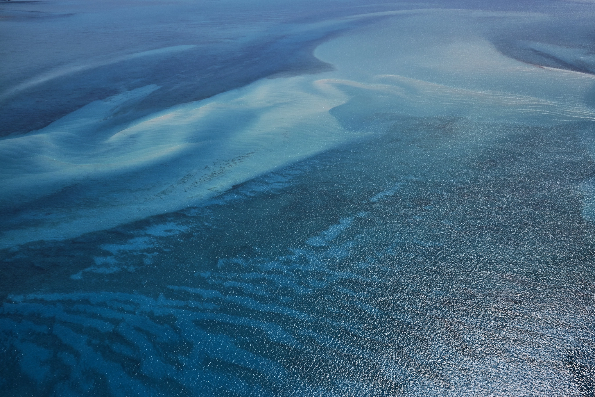 Canon EF 24-70mm F4L IS USM sample photo. Bahamas aerial photography