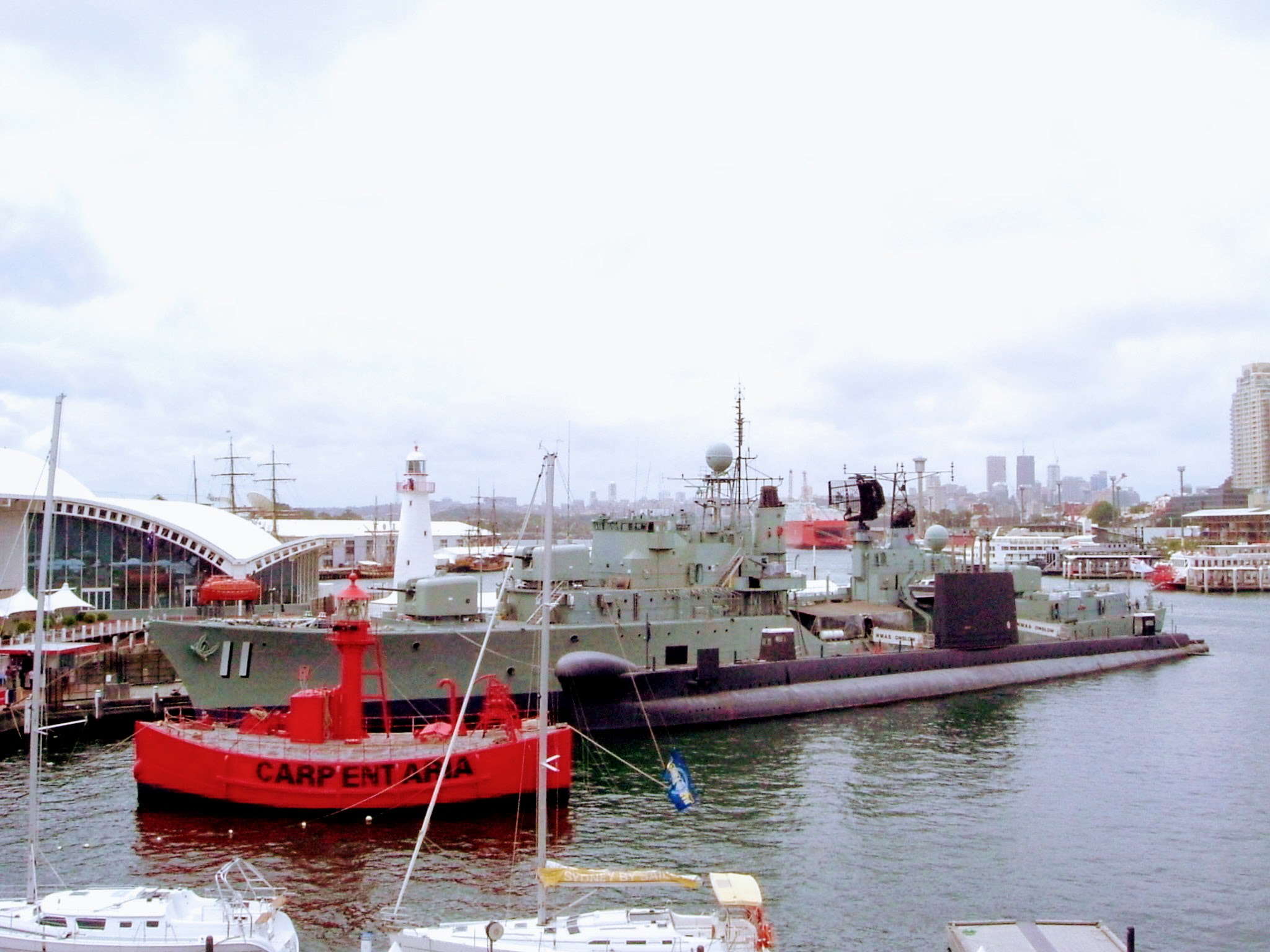 Fujifilm FinePix A310 sample photo. Sydney harbour museum photography