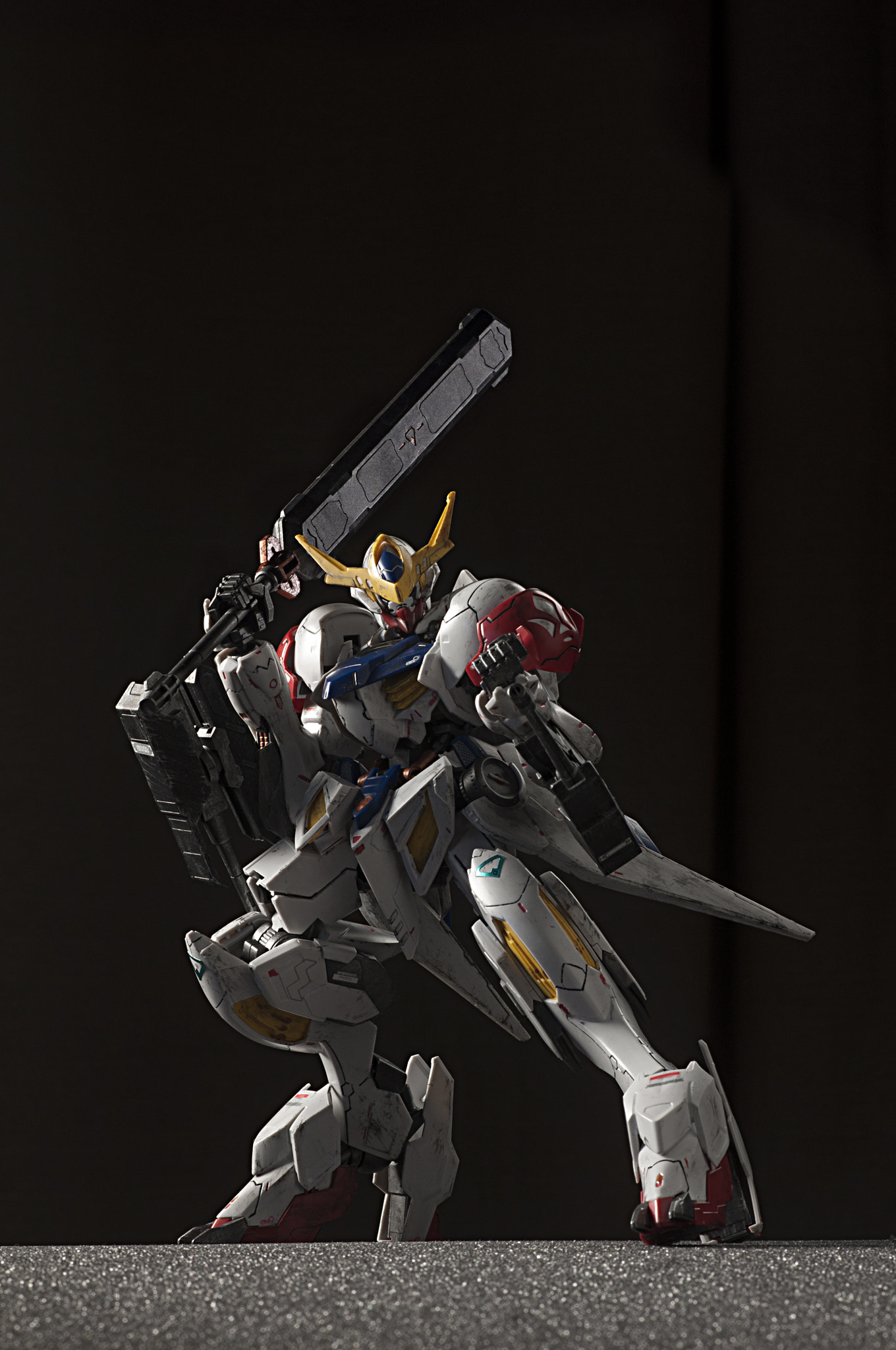 Nikon D90 sample photo. Gundam barbatos lupus full mechanics 1/100 photography