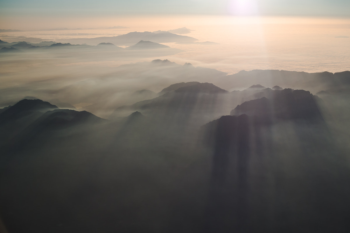 Olympus PEN E-PL5 sample photo. 38. cape mountain fires + clouds photography